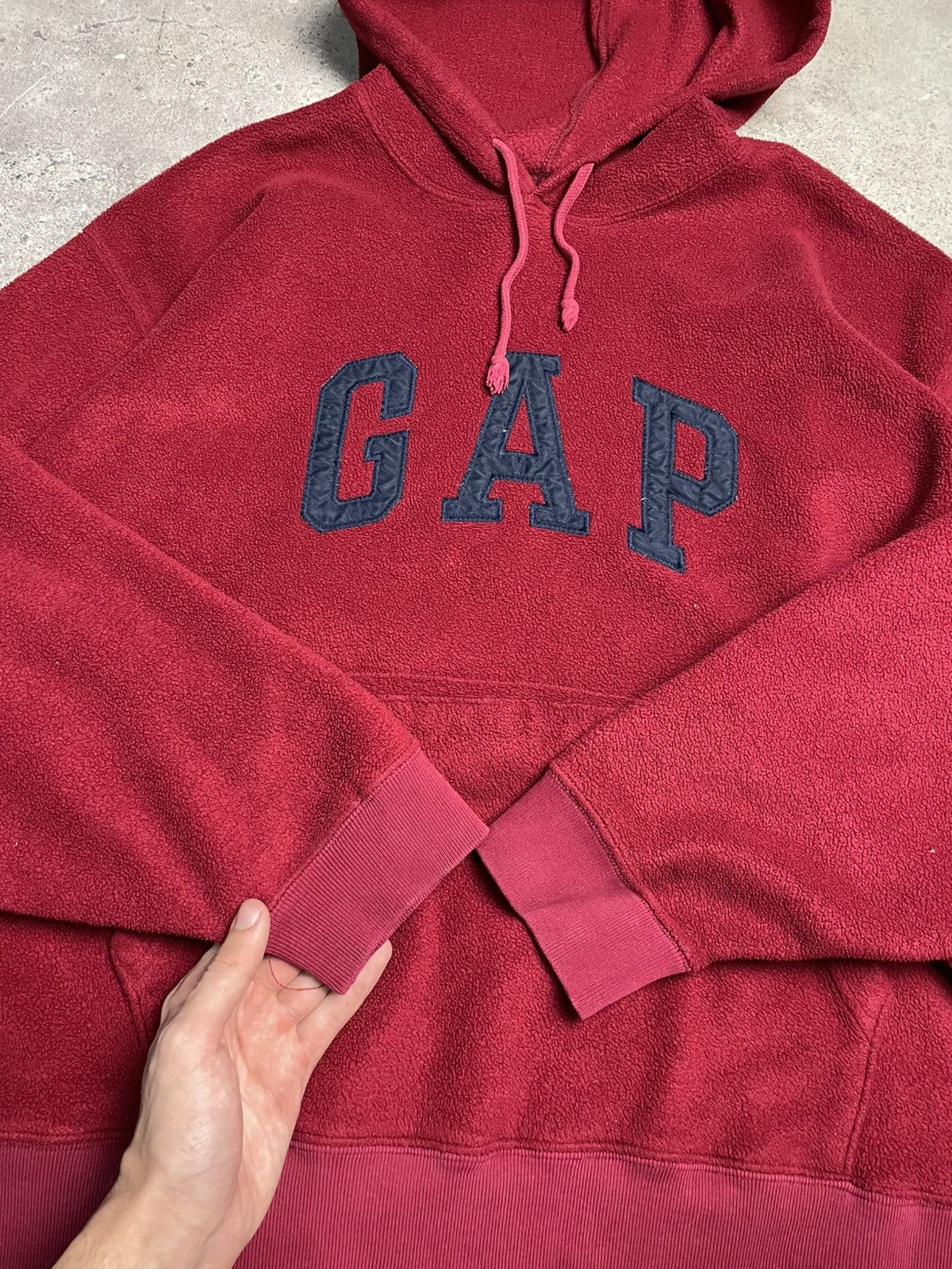 Gap Vintage Gap Teddy Hoodie Fleece Size US L / EU 52-54 / 3 - 4 Thumbnail