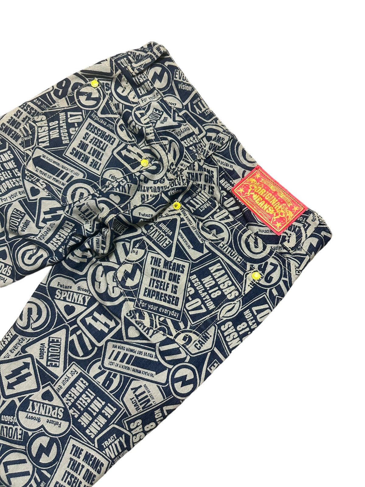 Hysteric Glamour 🇯🇵 Original Jeans - Iconic Hysteric Glamour Inspired Pants Size US 32 / EU 48 - 4 Thumbnail