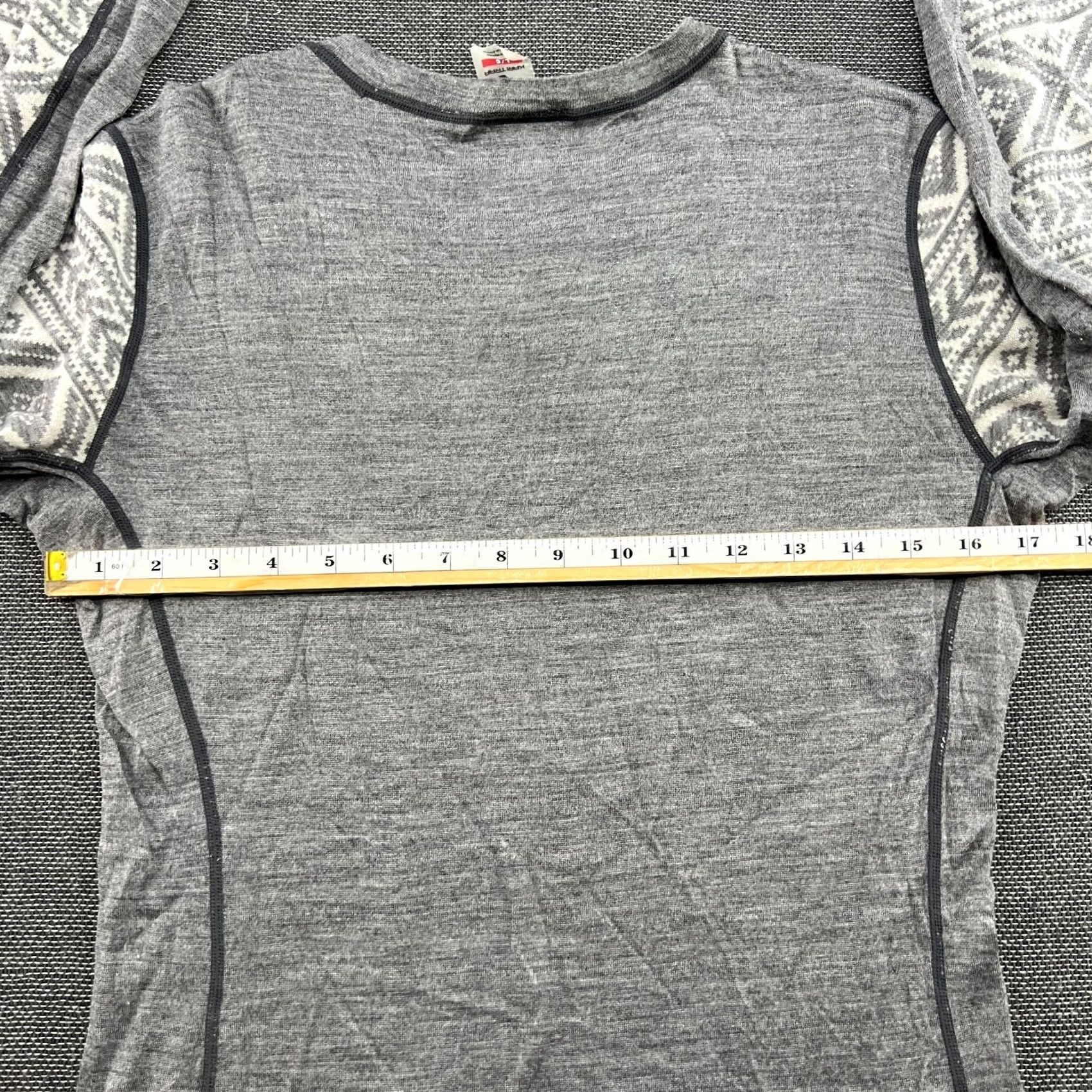 Vintage Kari Traa Womens Base Layer Shirt Large Merino Wool Blend Outdoor Ski Thermo Shirt Size L / US 10 / IT 46 - 7 Thumbnail
