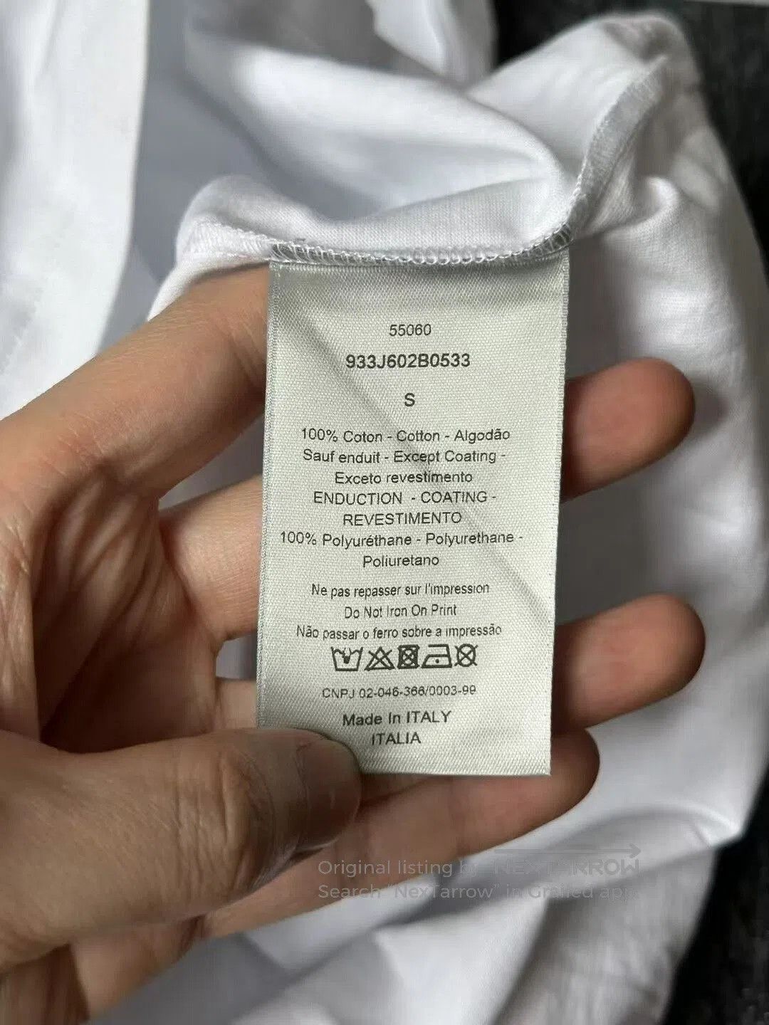 Dior dior white short sleeve t-shirt. Size US S / EU 44-46 / 1 - 3 Thumbnail
