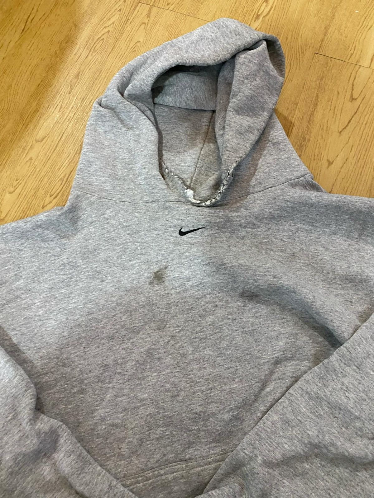 90’s Nike Center swoosh Hoodie Faded