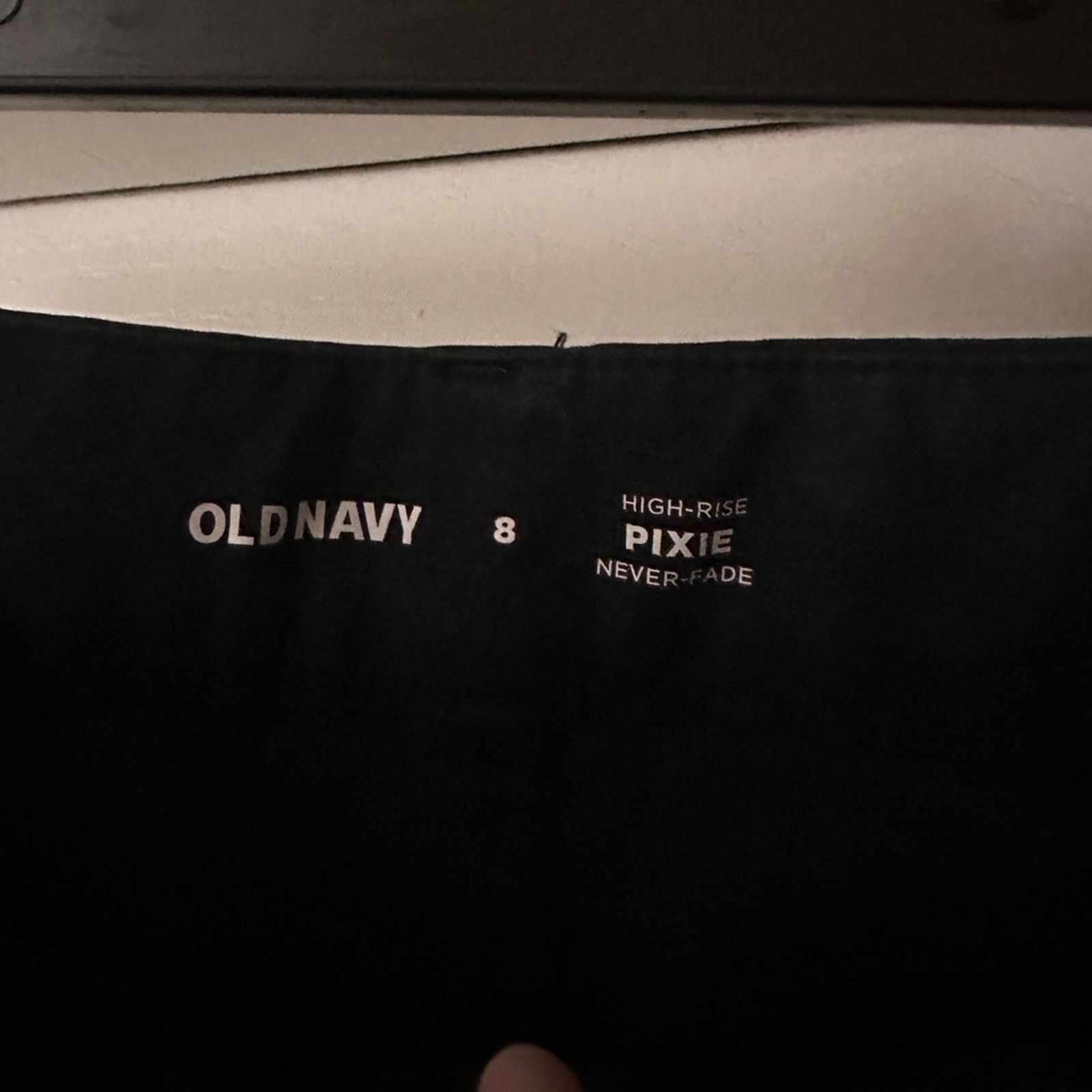 Old Navy Old Navy high rise pixie trouser pants size 8 Size 30" / US 8 / IT 44 - 3 Thumbnail