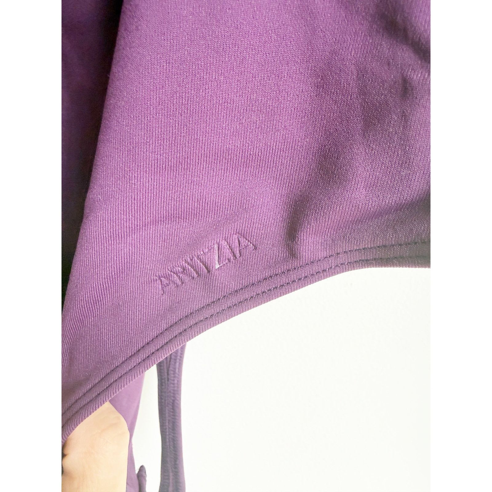 Aritzia NEW Aritzia Contour Esteem Square Neck Bodysuit Top Purple M Size M / US 6-8 / IT 42-44 - 6 Thumbnail