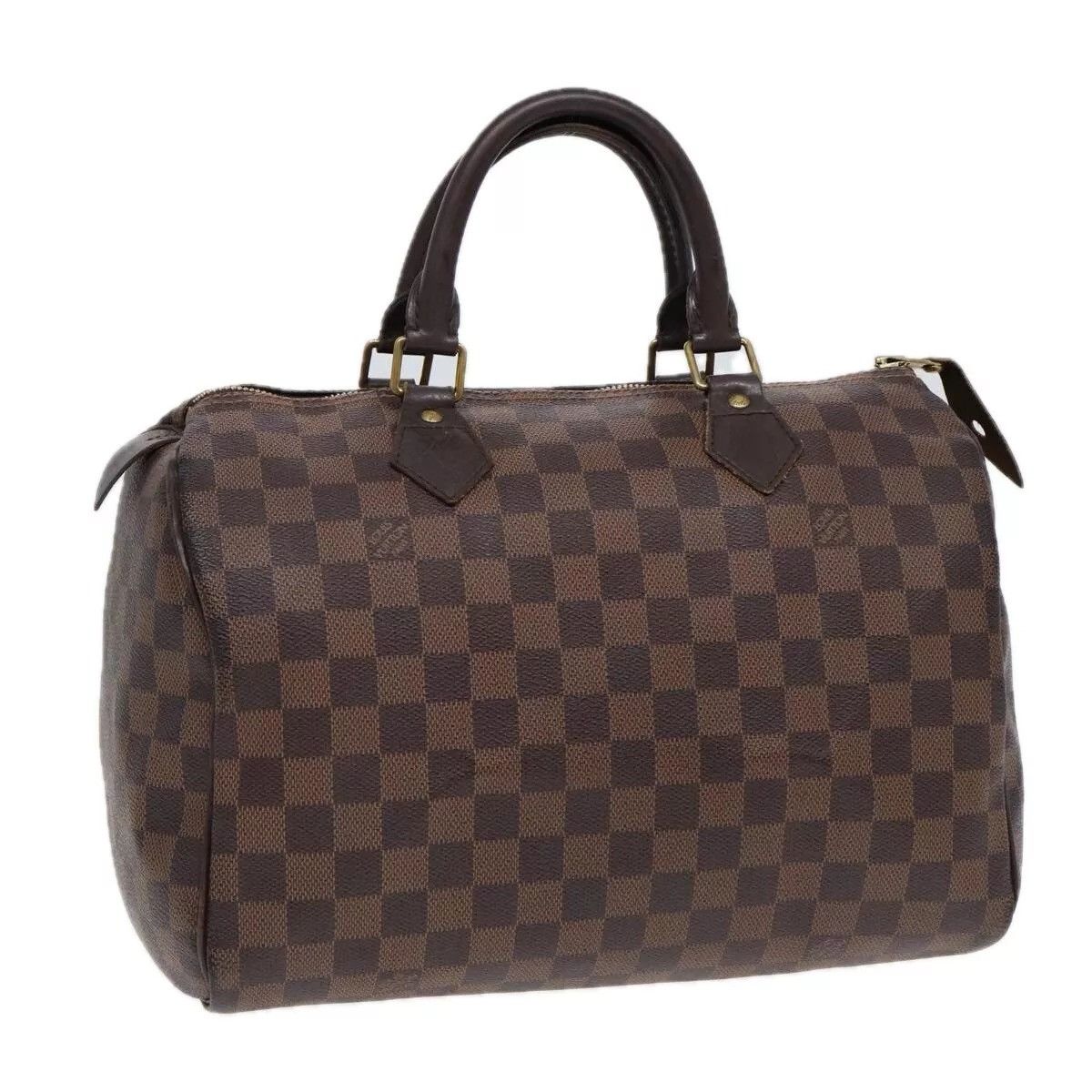 Louis Vuitton LOUIS VUITTON Damier Ebene Speedy 30 Hand Bag Size ONE SIZE - 1 Thumbnail