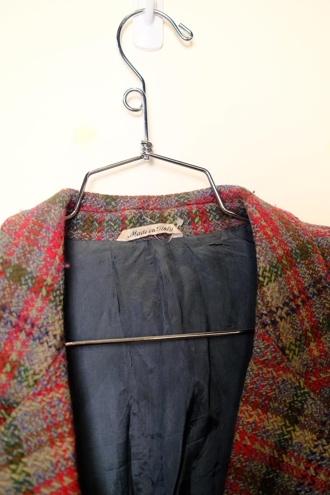 Other 90's Missoni Donna Plaid Wool Blazer Size M / US 6-8 / IT 42-44 - 4 Thumbnail