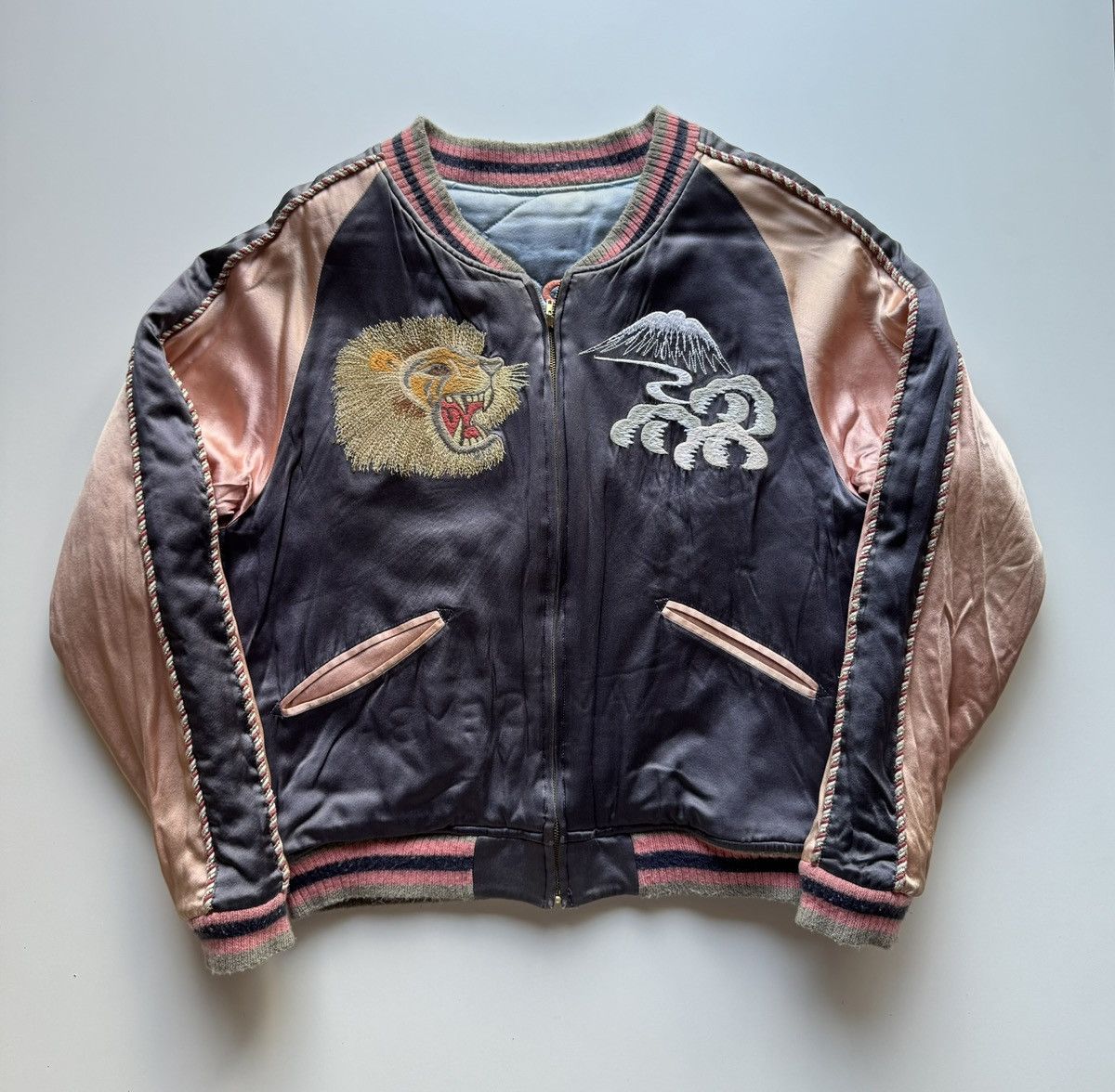Other Japanese Amekaji Evisu Genes Yamane Souvenir Sukajan Jacket Size US M / EU 48-50 / 2 - 4 Thumbnail