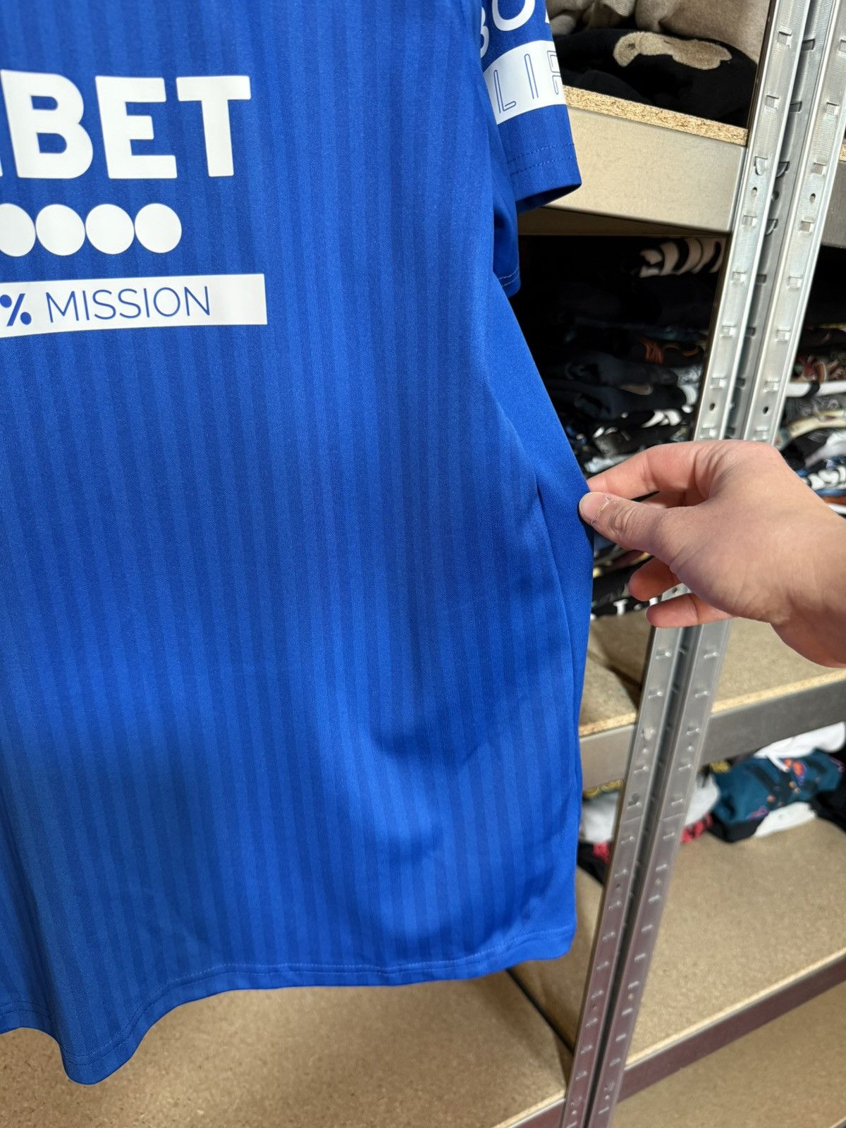 Castore × Vintage Castore 2023 2024 Rangers Home Soccer Football Jersey Size US M / EU 48-50 / 2 - 10 Thumbnail