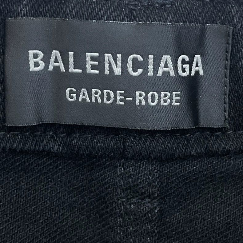 Balenciaga Balenciaga High Waisted Mini A-line Skirt with Arc Hem Size 35" - 5 Thumbnail