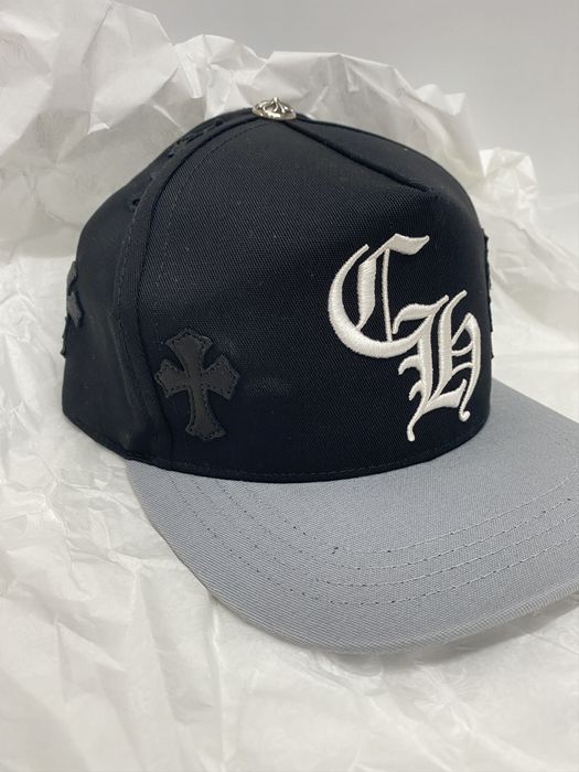 Chrome Hearts Chrome Hearts Leather Cross patch 5 Panel Baseball