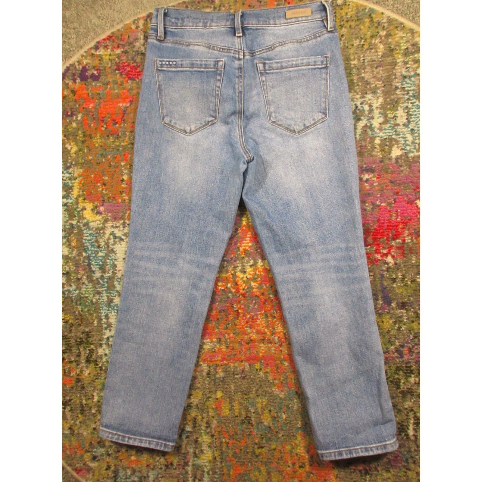 Vintage BLANKNYC Skinny Jeans Pants Women's 28 Blue Stretch Denim 5-Pocket Regular Rise Mid Inseam 27 Size 28" / US 6 / IT 42 - 2 Thumbnail