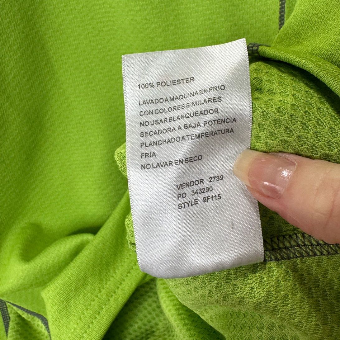 Other Cannondale Lime Green Front Zip Long Sleeve Workout Top L Size 34" / US 12 / IT 48 - 6 Thumbnail
