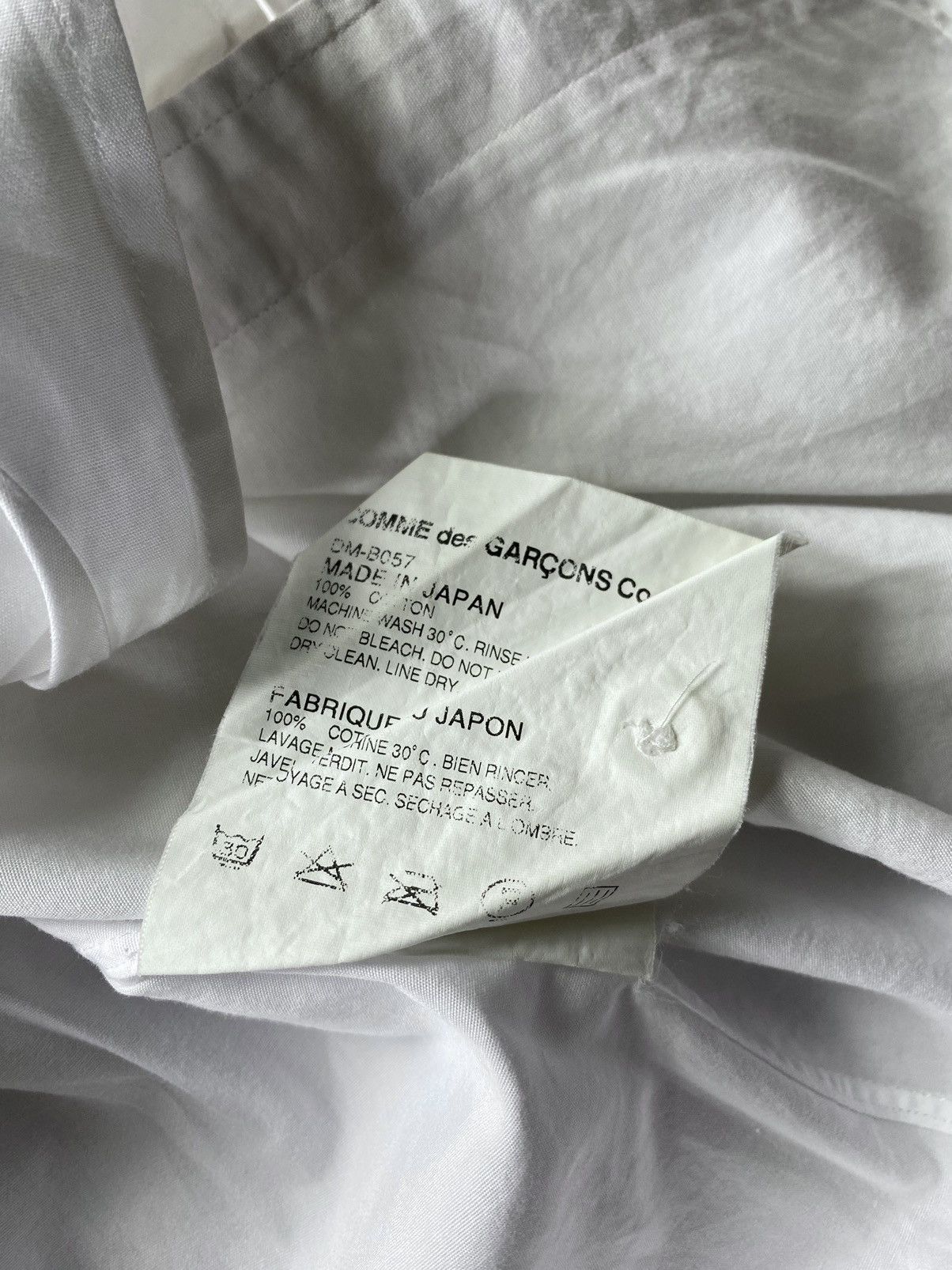 Comme des Garcons Vintage Comme Des Garcons Homme Deux AD 2013 Shirt Size US S / EU 44-46 / 1 - 6 Thumbnail