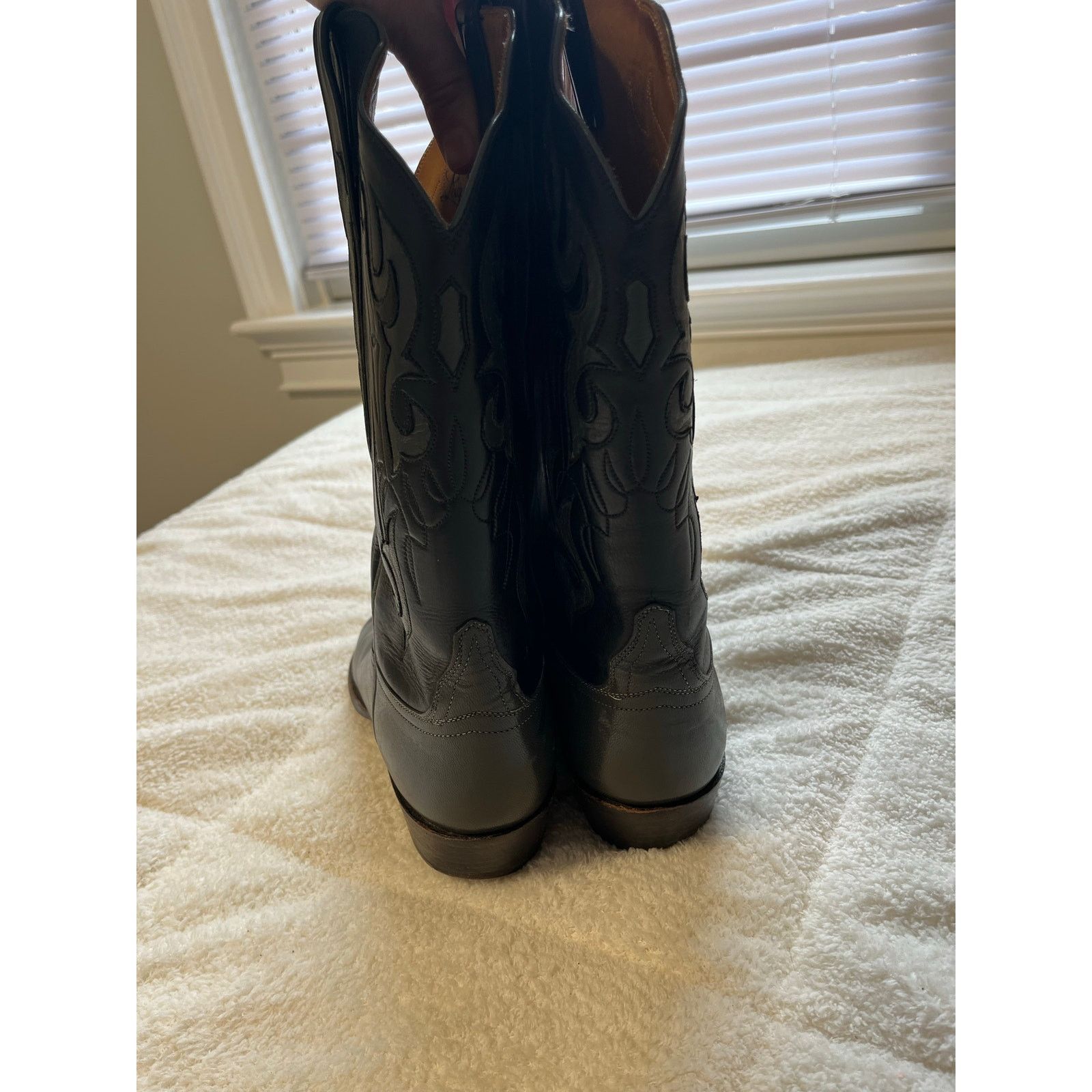Lucchese Lucchese Classics Leather Goat Calf Boots US 9 D Men Black Size US 9 / EU 42 - 10 Thumbnail