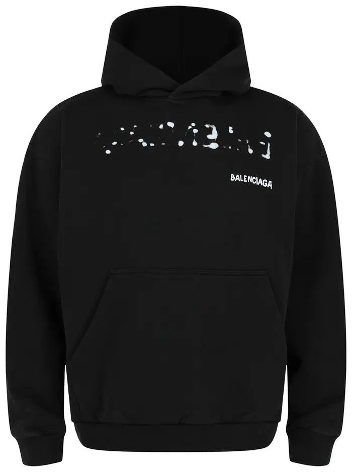 Balenciaga Balenciaga Hand Drawn Logo Hoodie Size US M / EU 48-50 / 2 - 5 Thumbnail