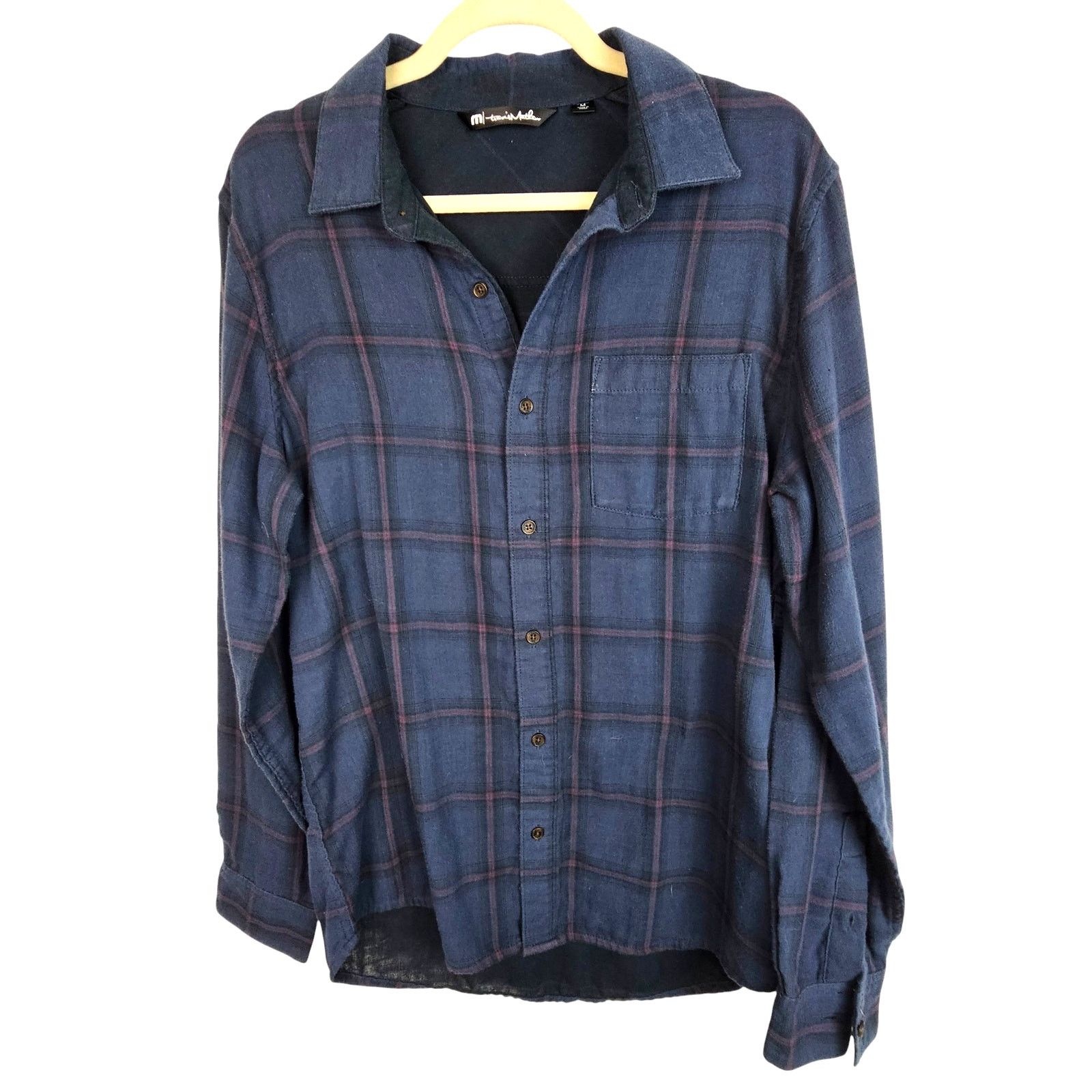 TravisMathew Travis Mathew Mens Flannel Shirt Plaid Sz M Gorpcore Outdoor Size US M / EU 48-50 / 2 - 1 Thumbnail