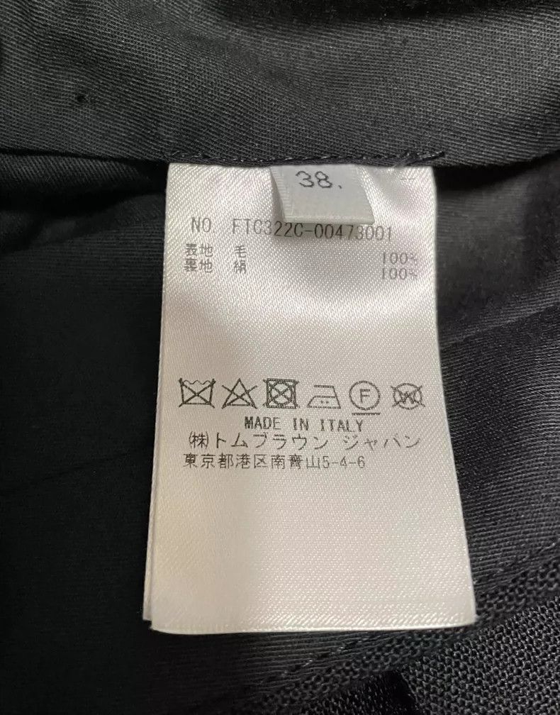 Thom Browne Thom Browne Fresh black trousers Size 25" / US 0 / IT 36 - 2 Thumbnail