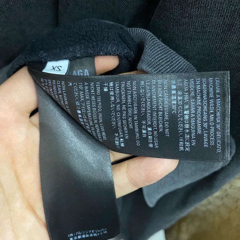 Balenciaga Balenciaga Logo Embroidered Hoodie Size US XS / EU 42 / 0 - 6 Thumbnail