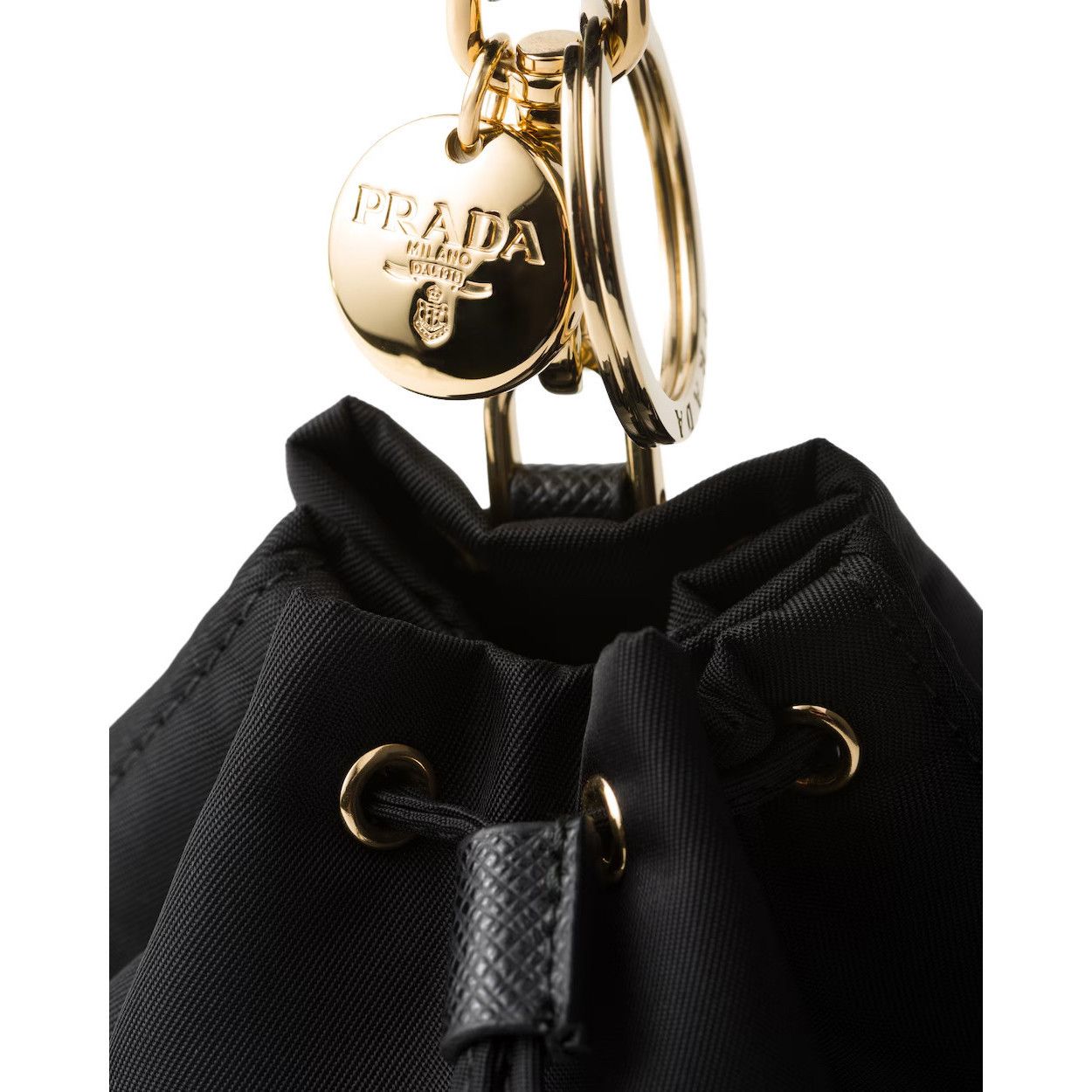 Prada PRADA $750 Black Mini Icon Re-Nylon keychain charm Size ONE SIZE - 3 Thumbnail