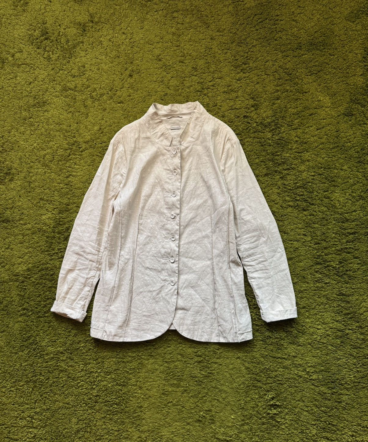 Annette Gortz Annette Gortz avant Garde linen blend blazer jacket Size M / US 6-8 / IT 42-44 - 1 Thumbnail