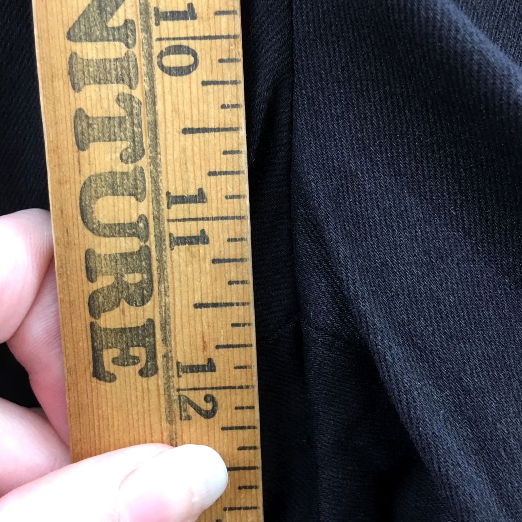 Worthington Worthington Slim Leg Dress Pants Womens 10 Black High Rise Cotton Blend NEW Size 32" / US 10 / IT 46 - 7 Thumbnail