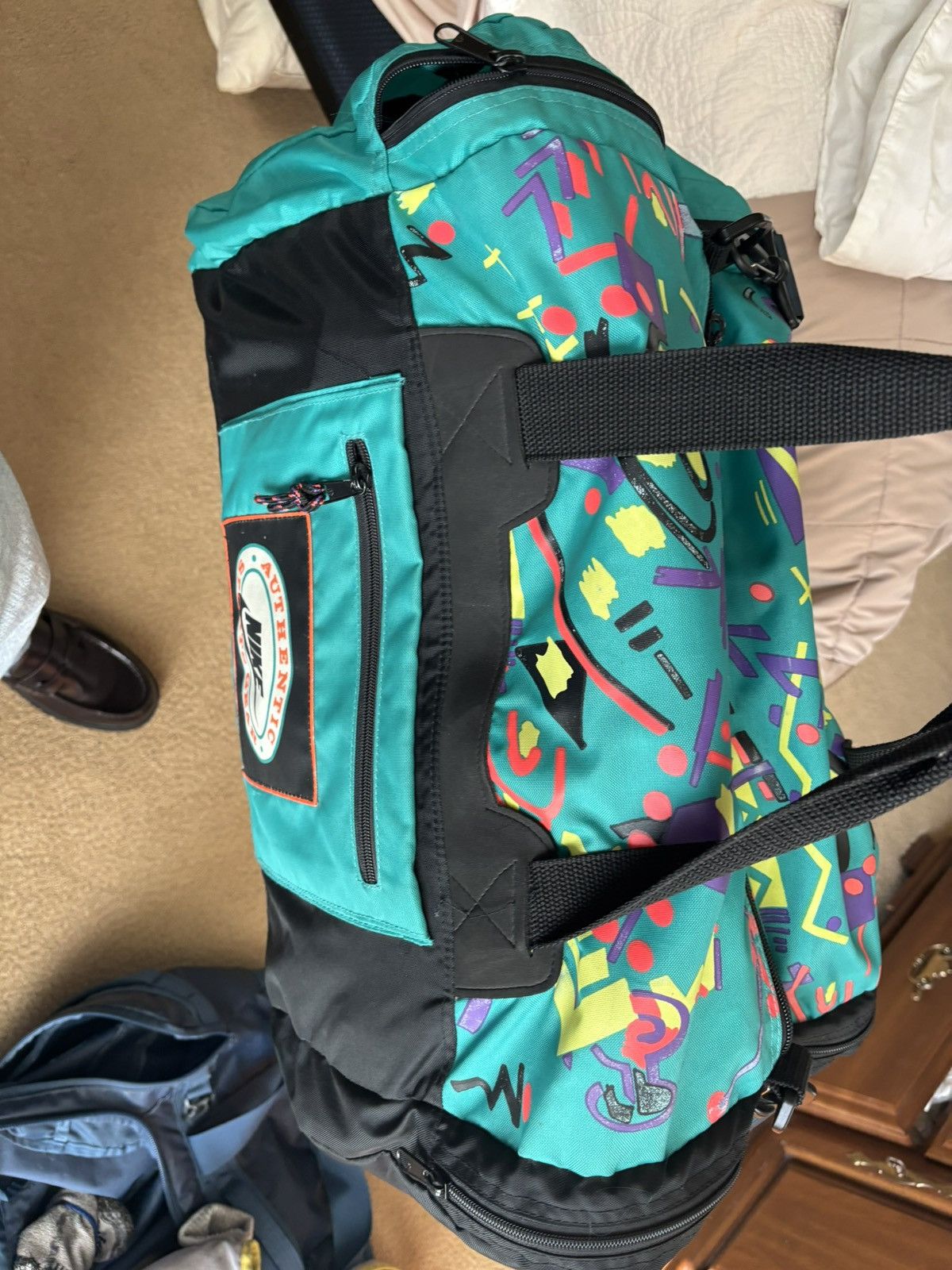 Nike Nike Duffel Bag 90s Size ONE SIZE - 3 Thumbnail