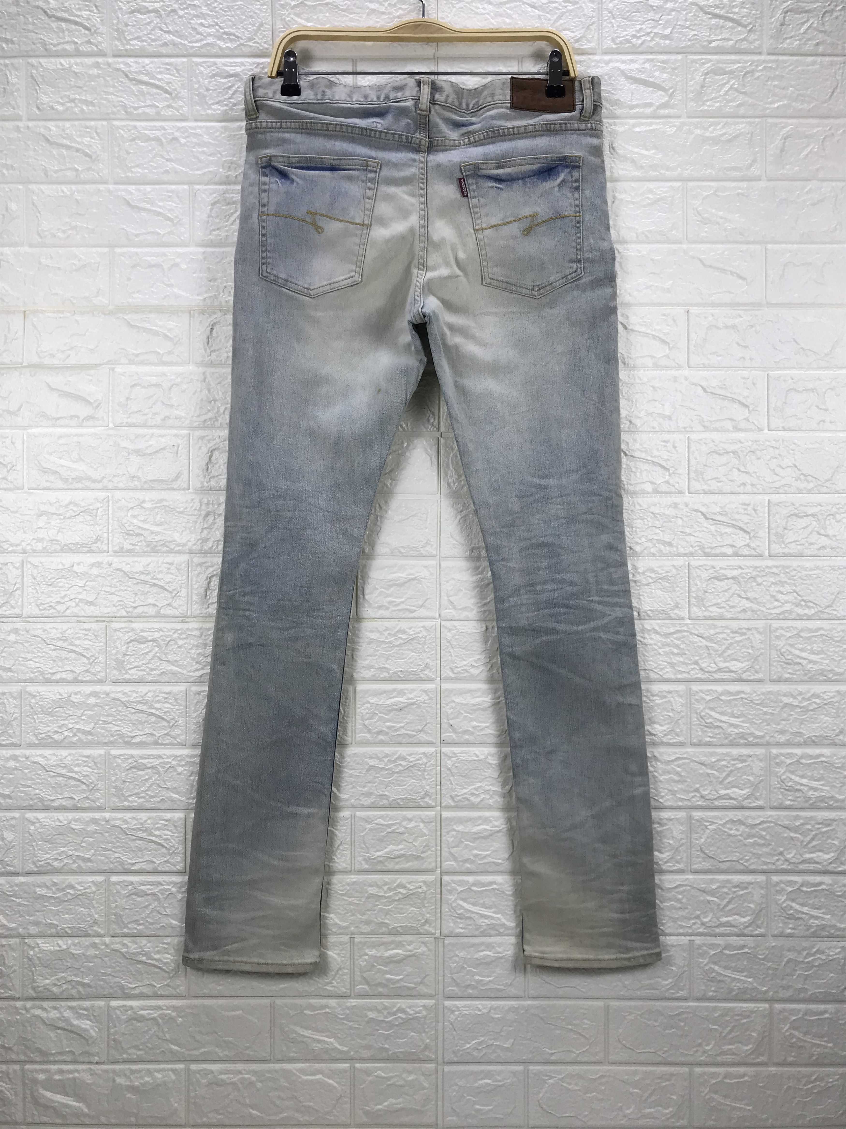 JACKROSE Vintage Jack Rose Light Wash Skinny Jeans Size US 32 / EU 48 - 5 Thumbnail