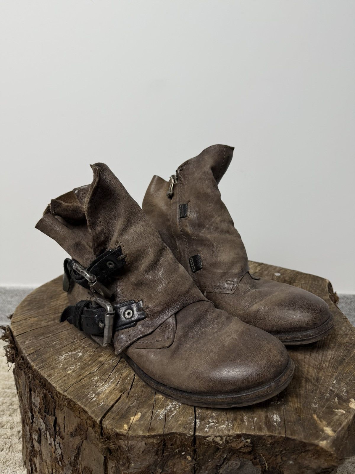 A.S.98 A.S. 98 Airstep Leather Boots Dirk Bikkembergs Style Size US 5 / EU 37 - 2 Thumbnail