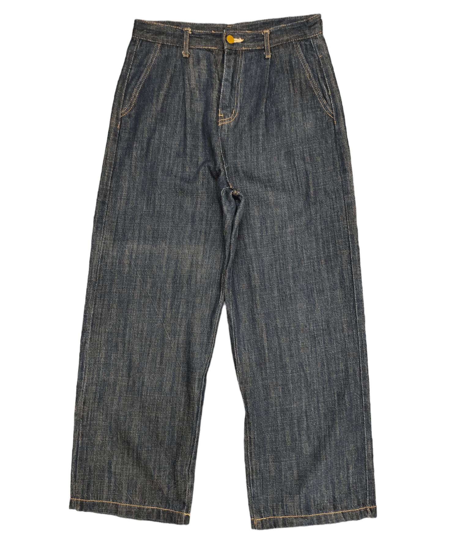 Comme des Garcons × Undercover Baggy Jeans Neukkimpyo Wide Leg Denim Y2k Jnco Streetwear Size US 30 / EU 46 - 1 Thumbnail