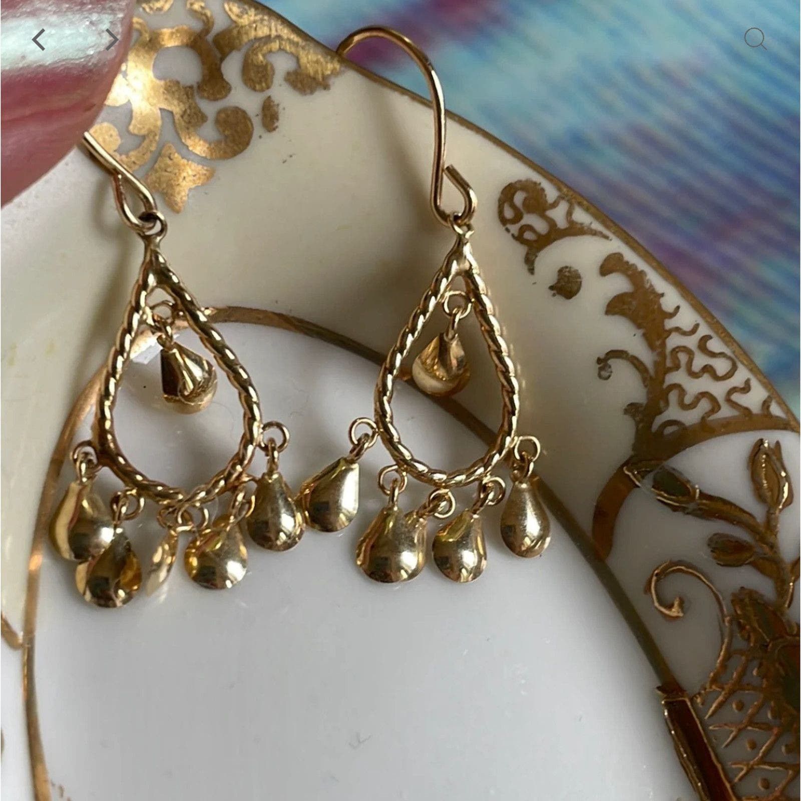 (di)vision Chic Vintage Earrings: Timeless Style for Modern Glamour Wo Size ONE SIZE - 2 Thumbnail