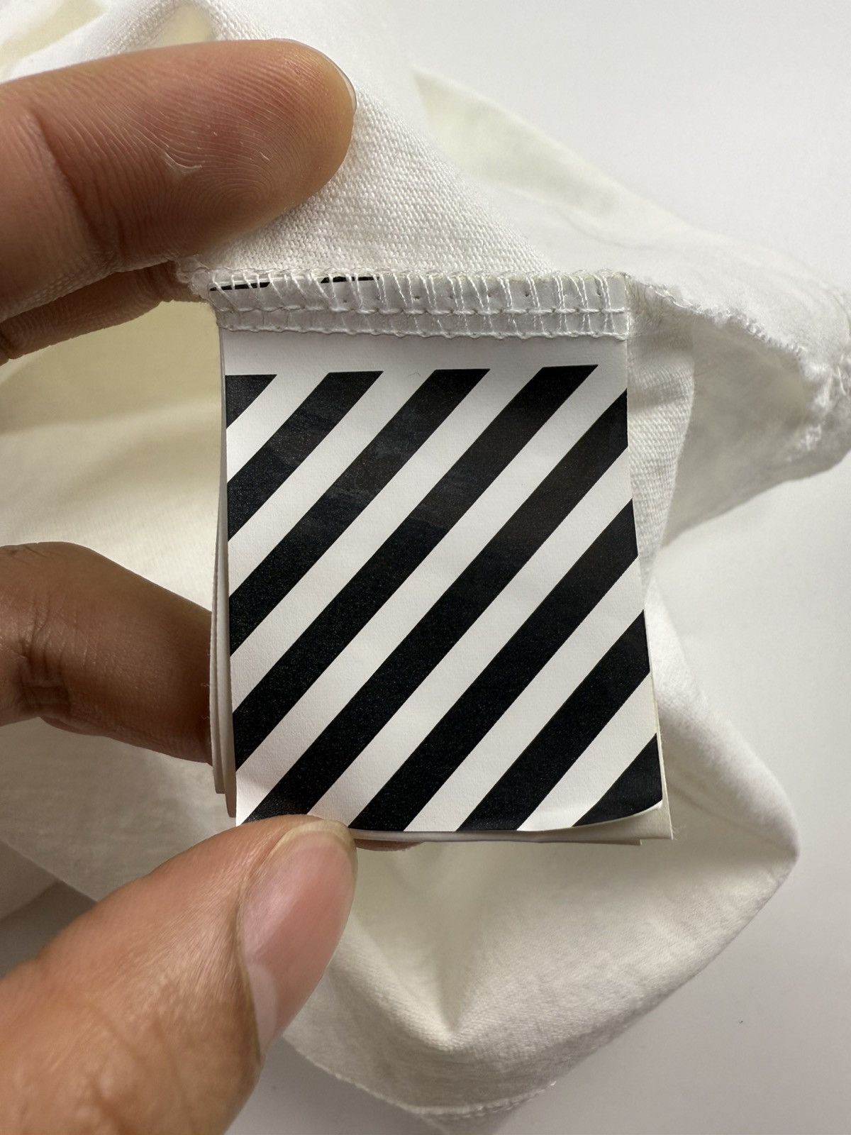 Off-White Off White S/S’20 Airport Tape Tee Size US L / EU 52-54 / 3 - 7 Thumbnail