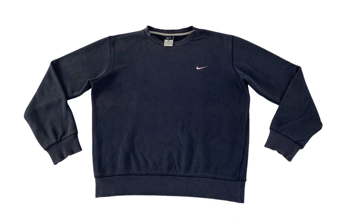 Nike 90s Nike Swoosh Crewneck Pullover Style Embroidery Logo Size US S / EU 44-46 / 1 - 1 Thumbnail
