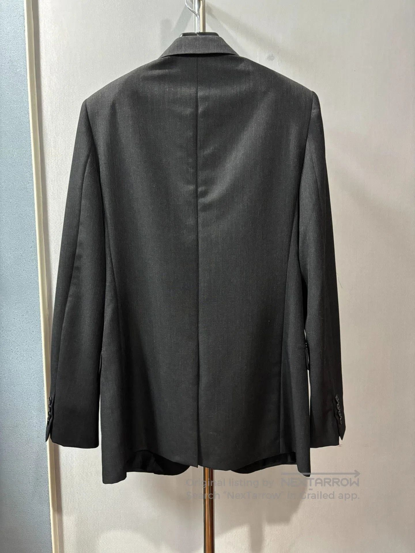 Saint Laurent Paris Saint Laurent Structured Dark Gray Blazer. Size US S / EU 44-46 / 1 - 2 Thumbnail