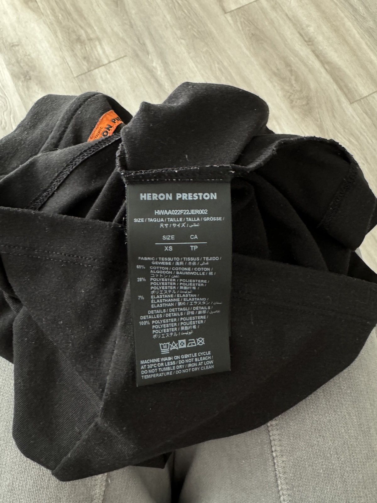 Heron Preston HERON PRESTON CROPPED BLACK СТИЛЬ PRINTED SKULL TEE Size XS / US 0-2 / IT 36-38 - 7 Thumbnail