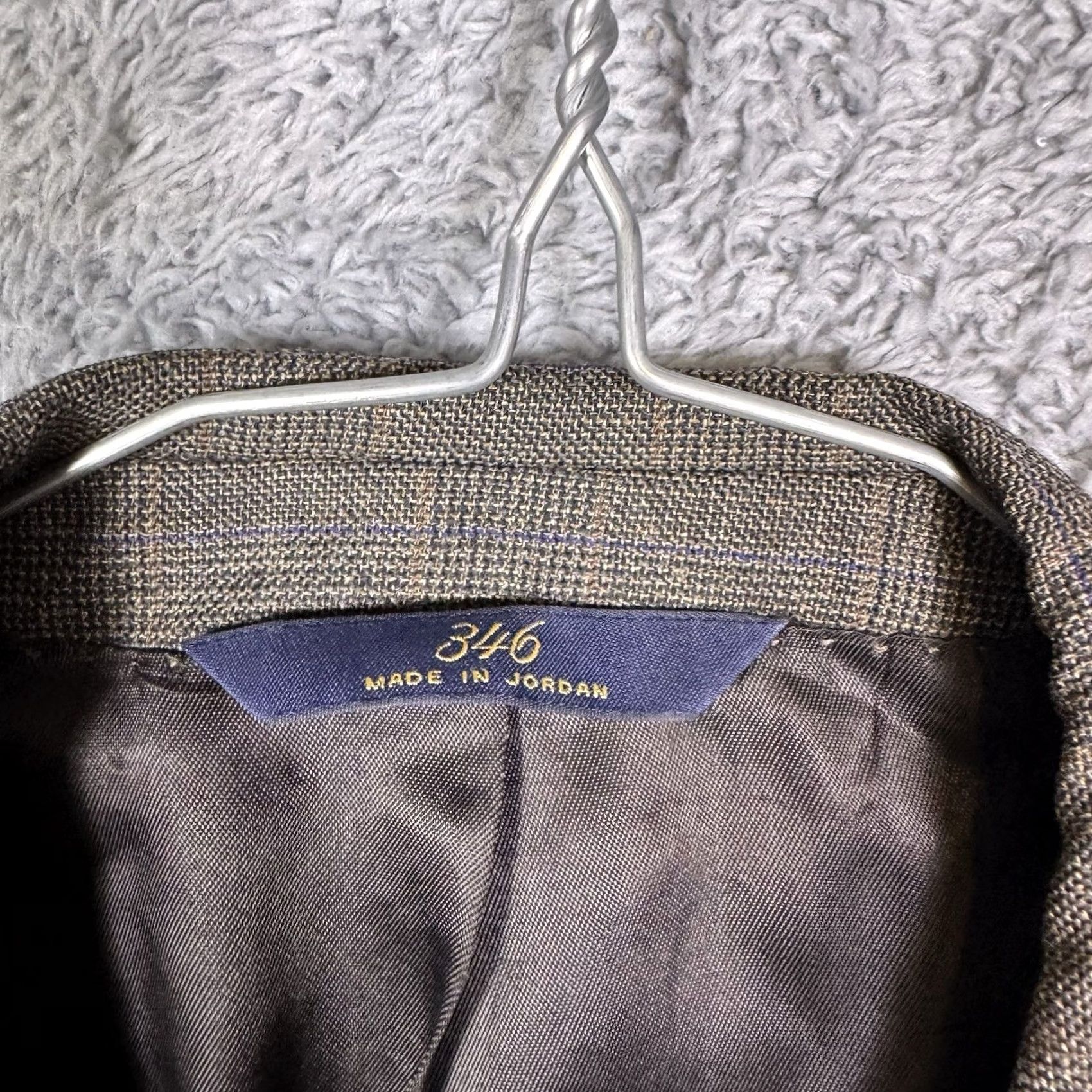 Brooks Brothers Brooks Brothers 346 2 Piece Suit Men 43R 36x31 Wool Stretch Blazer Slacks Set Shirt? Wait Size 46R - 5 Thumbnail