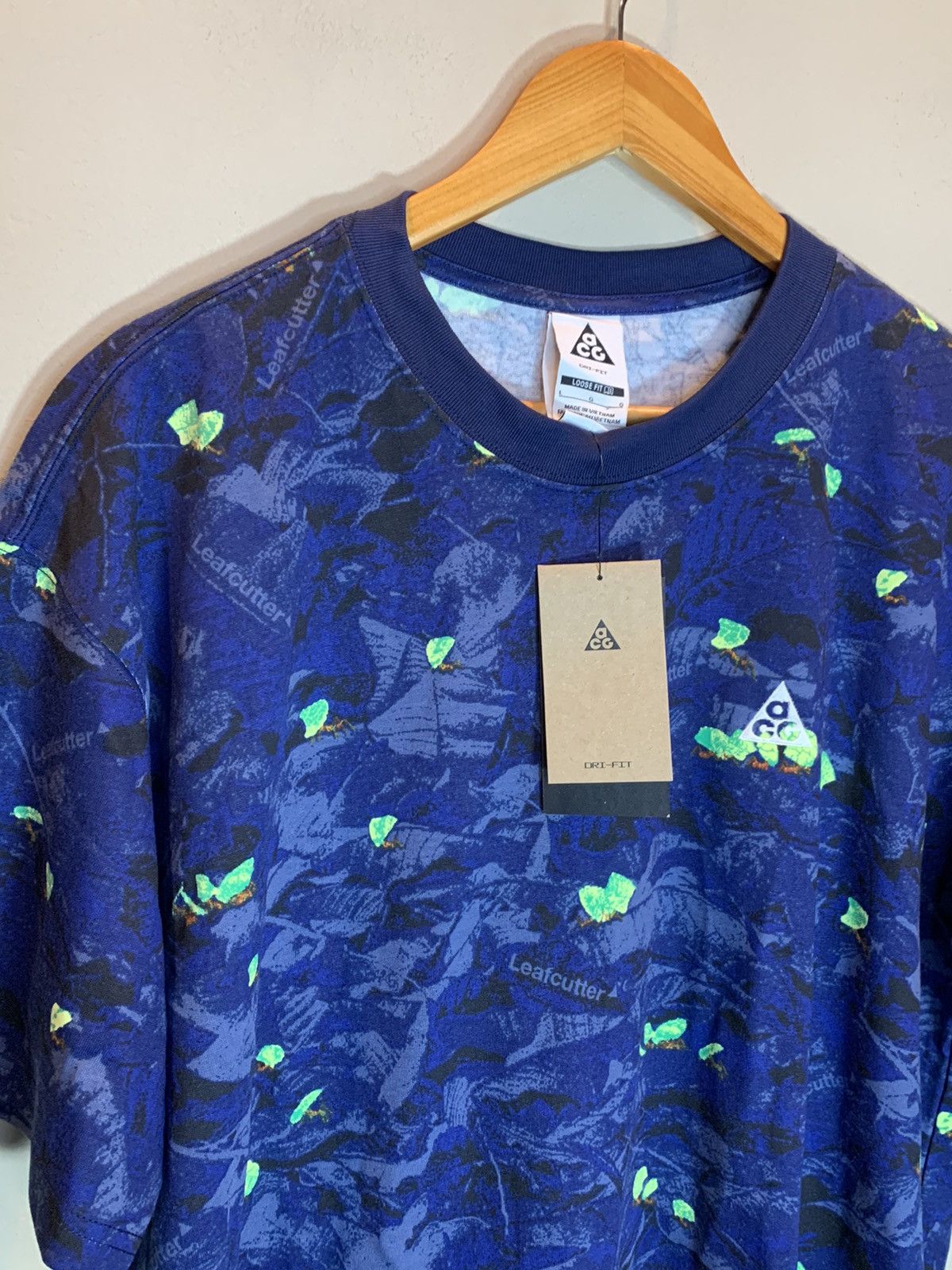 Nike ACG *RARE* New Nike ACG Leafcutter Camouflage T-Shirt - Large Size US L / EU 52-54 / 3 - 5 Thumbnail