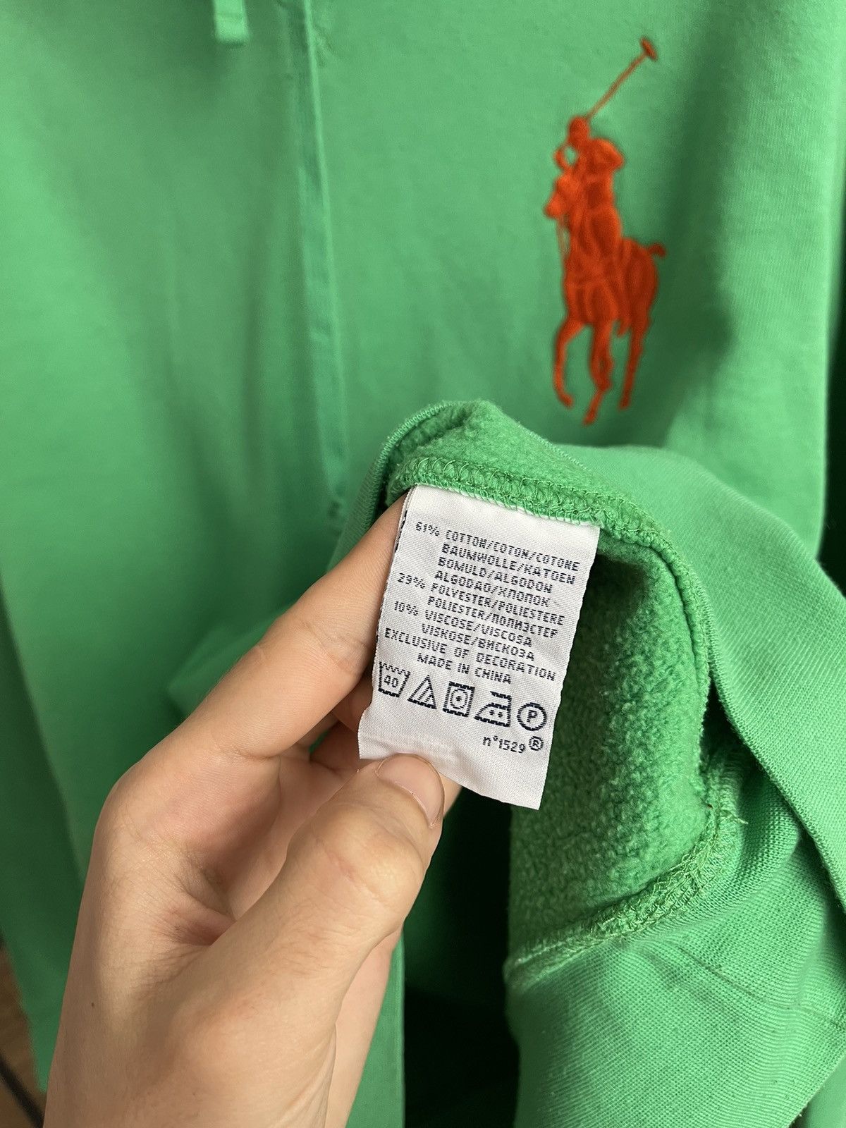 Polo Ralph Lauren Polo Ralph Lauren Vintage Hoodie 90s RL Size US M / EU 48-50 / 2 - 9 Thumbnail