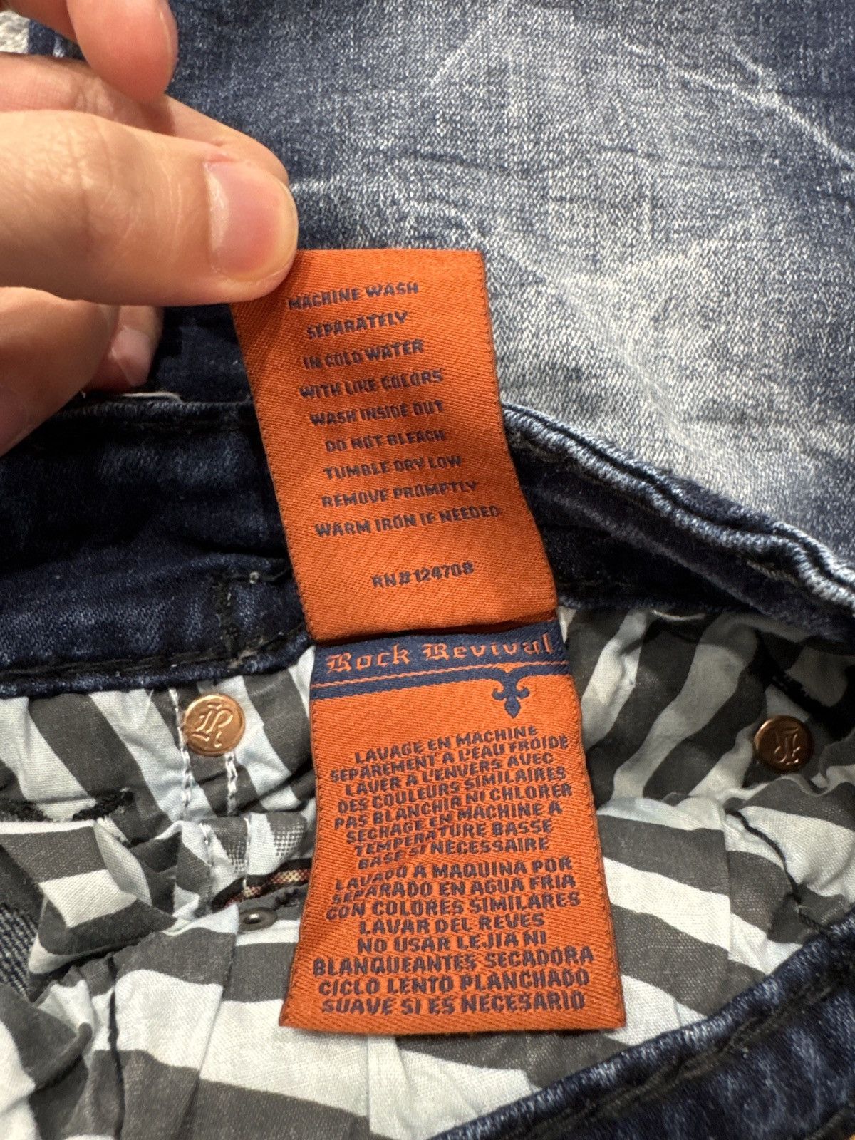 Rock Revival 30/32 Rock revival jeans. rare snakeskin red Size US 30 / EU 46 - 14 Thumbnail
