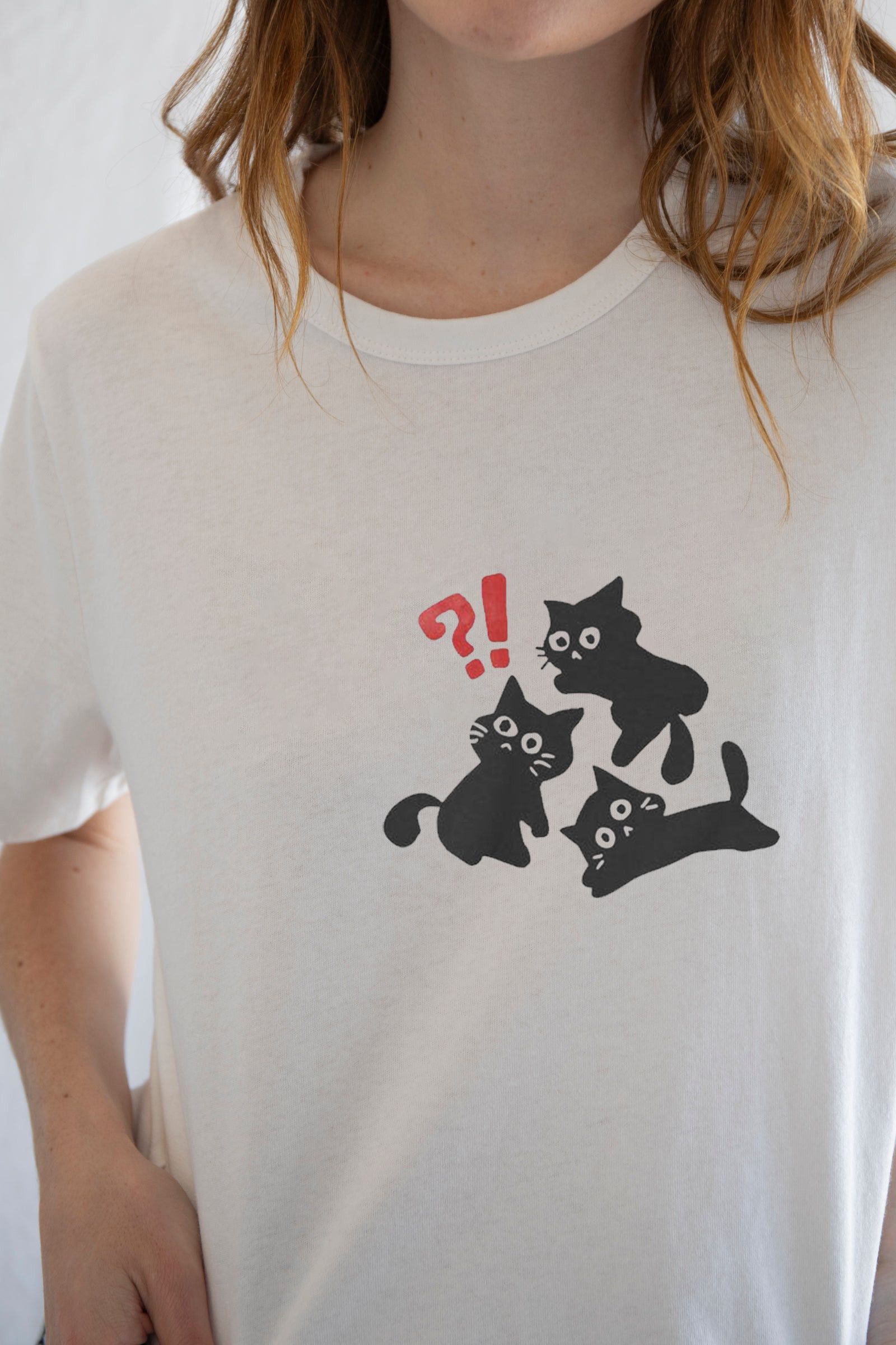 Designer × Vintage Black Cat Meme Tee – Silly, Sassy & So Y2K Size M / US 6-8 / IT 42-44 - 3 Thumbnail