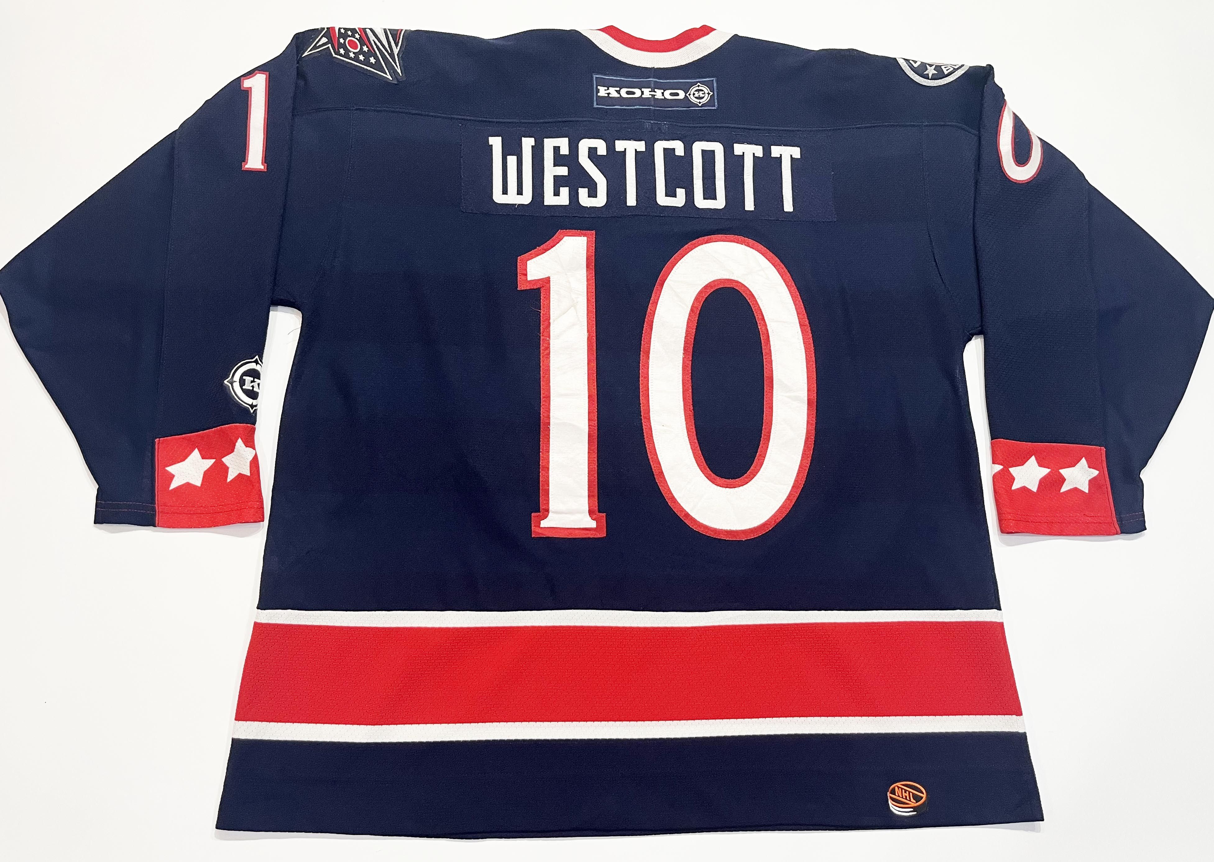 Koho Columbus Blue Jackets WESTCOTT #10 NHL Hockey Jersey