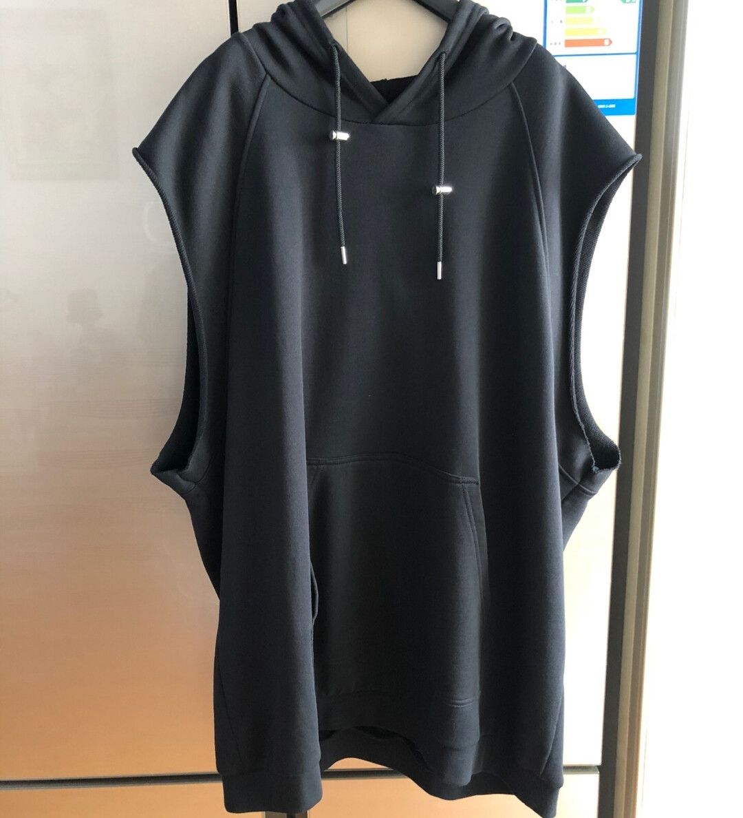 Raf Simons Oversized Vest Raf Simons Denim Oversized Logo Patch