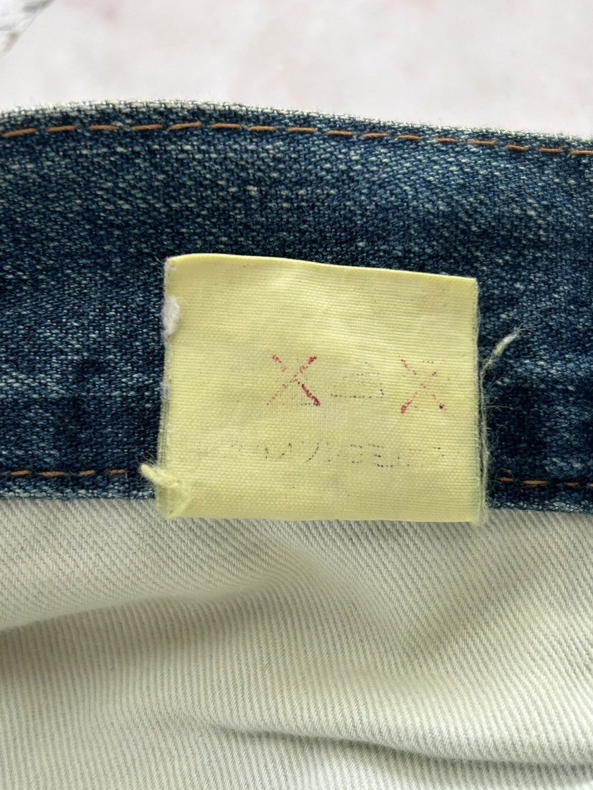 Hysteric Glamour Kinky Hysterics Sashiko Japan Vintage Denim Size US 28 / EU 44 - 12 Thumbnail