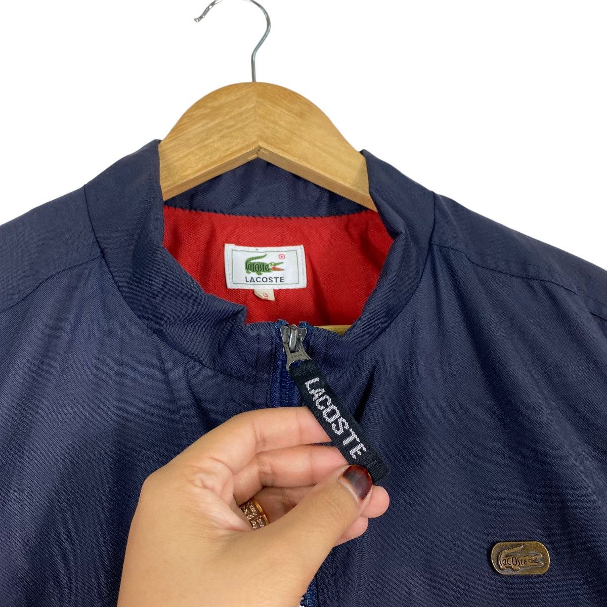 Lacoste LACOSTE SMALL LOGO ZIPPER JACKET Size US M / EU 48-50 / 2 - 7 Thumbnail