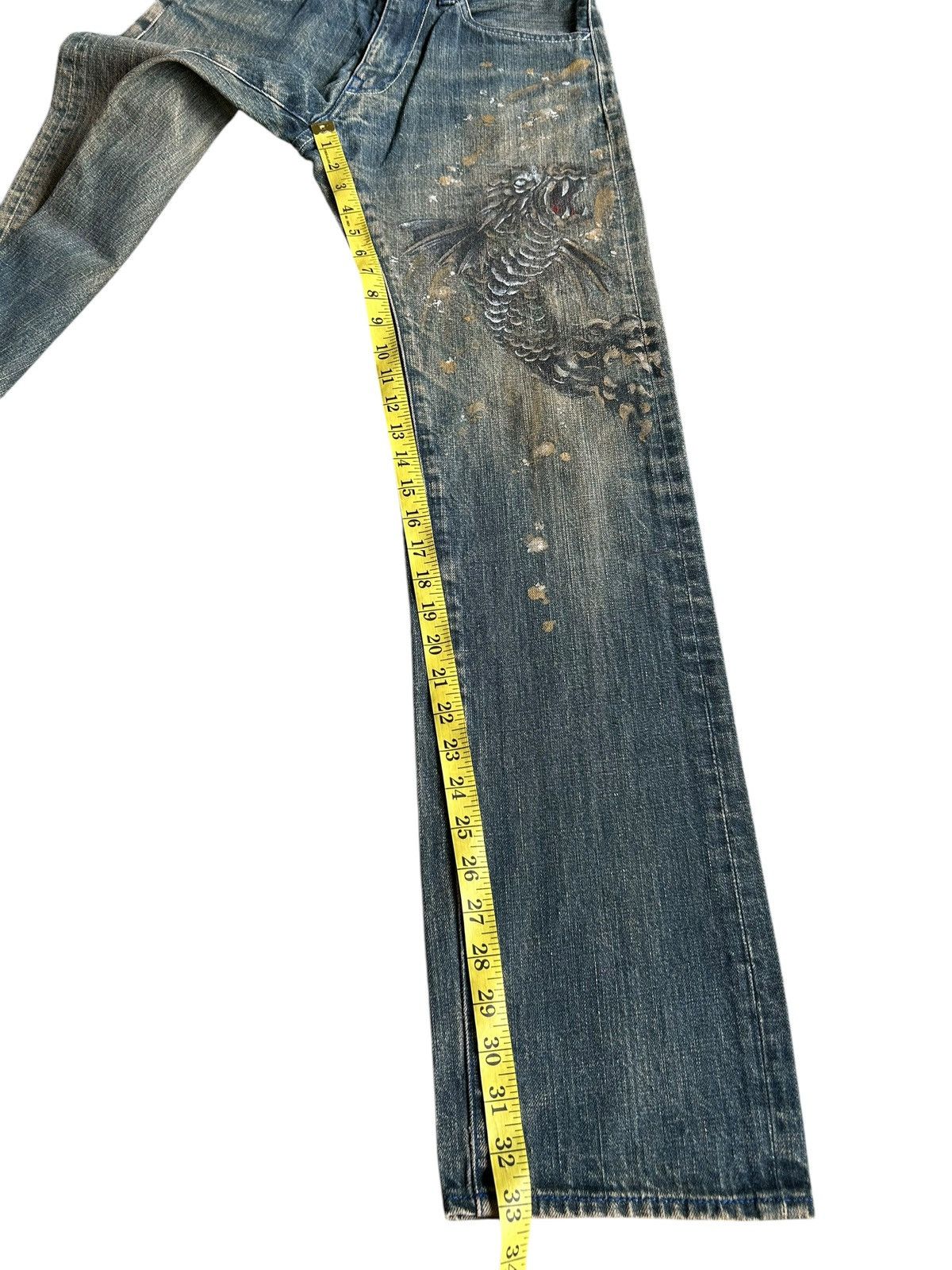 Japanese Brand × Kapital × Vintage RUSTY JAPANESE BRAND KYOTO DENIM JEANS RARE Size US 29 - 22 Thumbnail