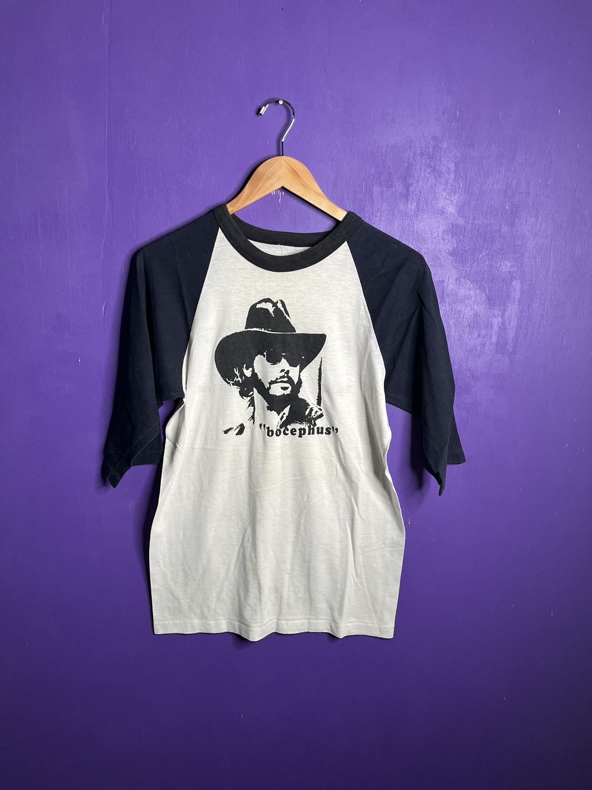 Vintage 80s Hank Williams Jr Bocephus tour tee