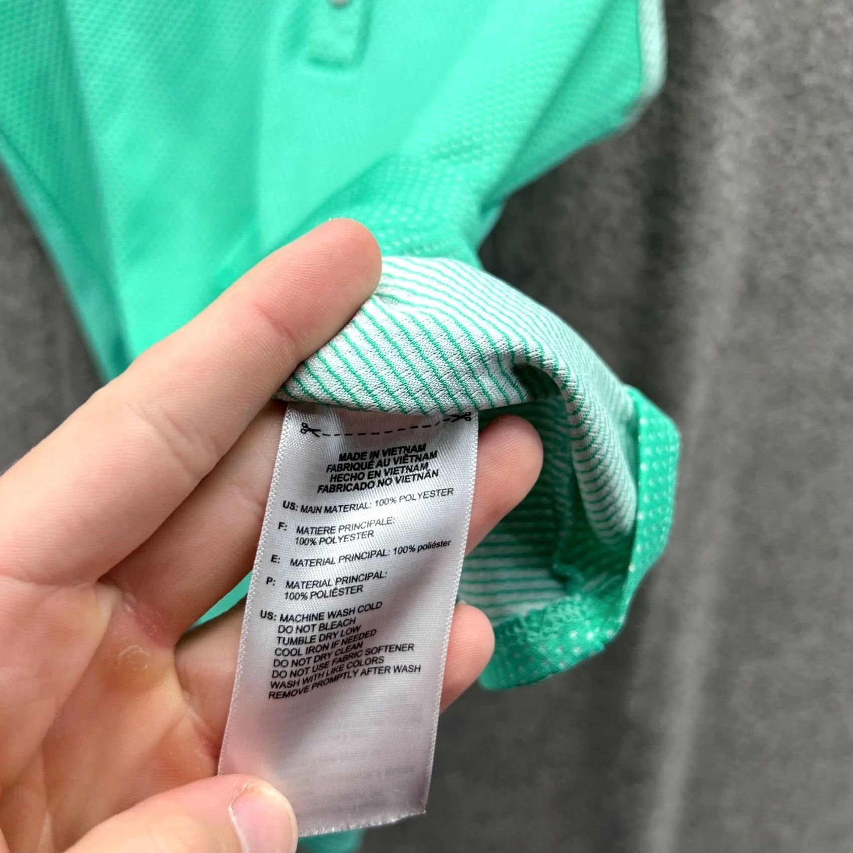 Adidas VINTAGE Adidas Polo Shirt Women S Teal Blue Polo Shirt Sleeveless Casual Golf Tennis Button Collared Size S / US 4 / IT 40 - 5 Thumbnail