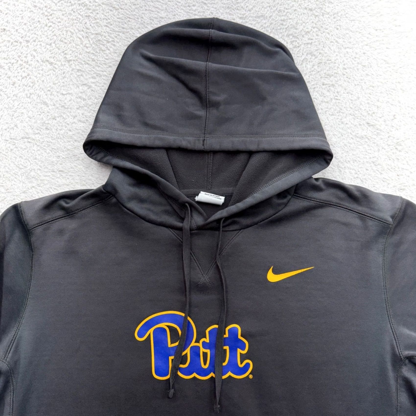Nike Nike Pitt Panthers Therma-FIT Hoodie Mens L Charcoal Gray Pullover Size US L / EU 52-54 / 3 - 2 Thumbnail