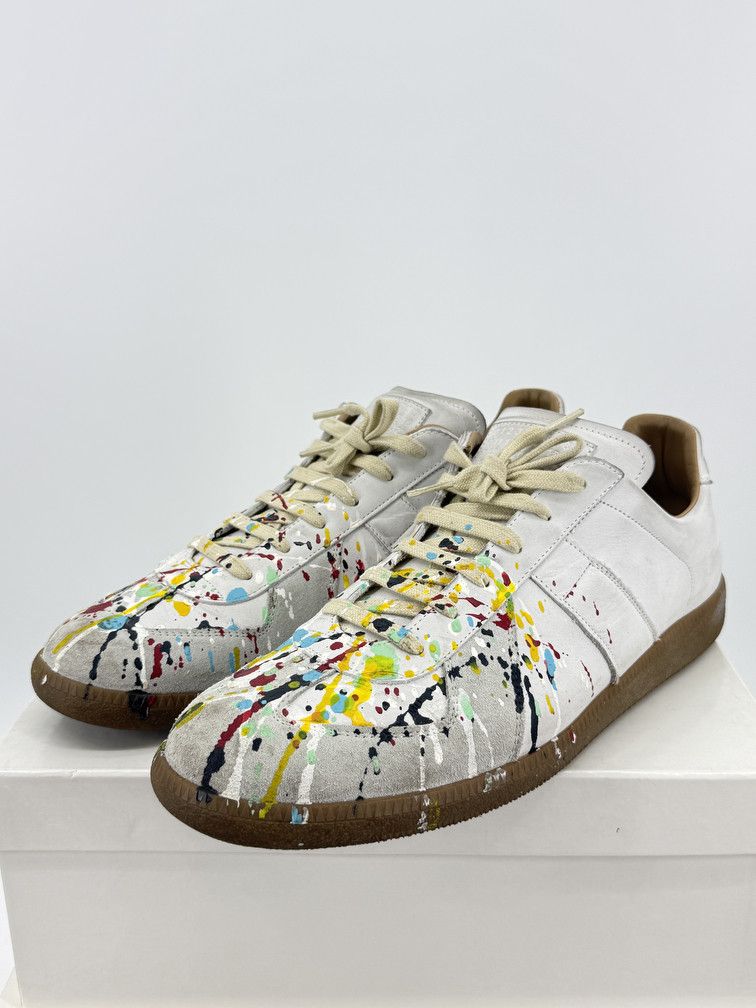 Maison Margiela GAT Low Paint Splatter Size US 13 / EU 46 - 3 Thumbnail
