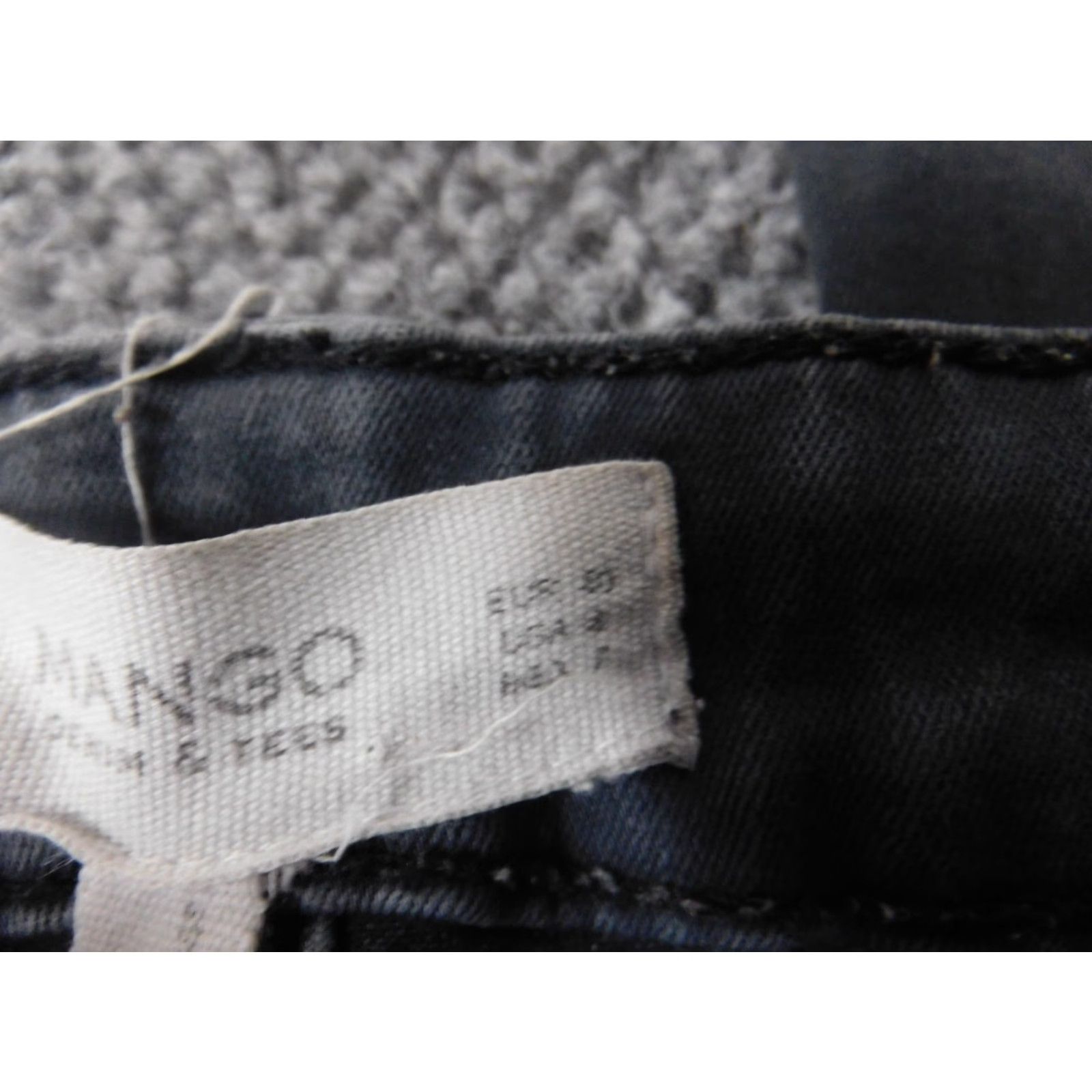 Mango Mango Jeans Womens 8 Blue Skinny High Waist Denim Zip Pockets Regular 29in Inseam Women Size 30" / US 8 / IT 44 - 4 Thumbnail