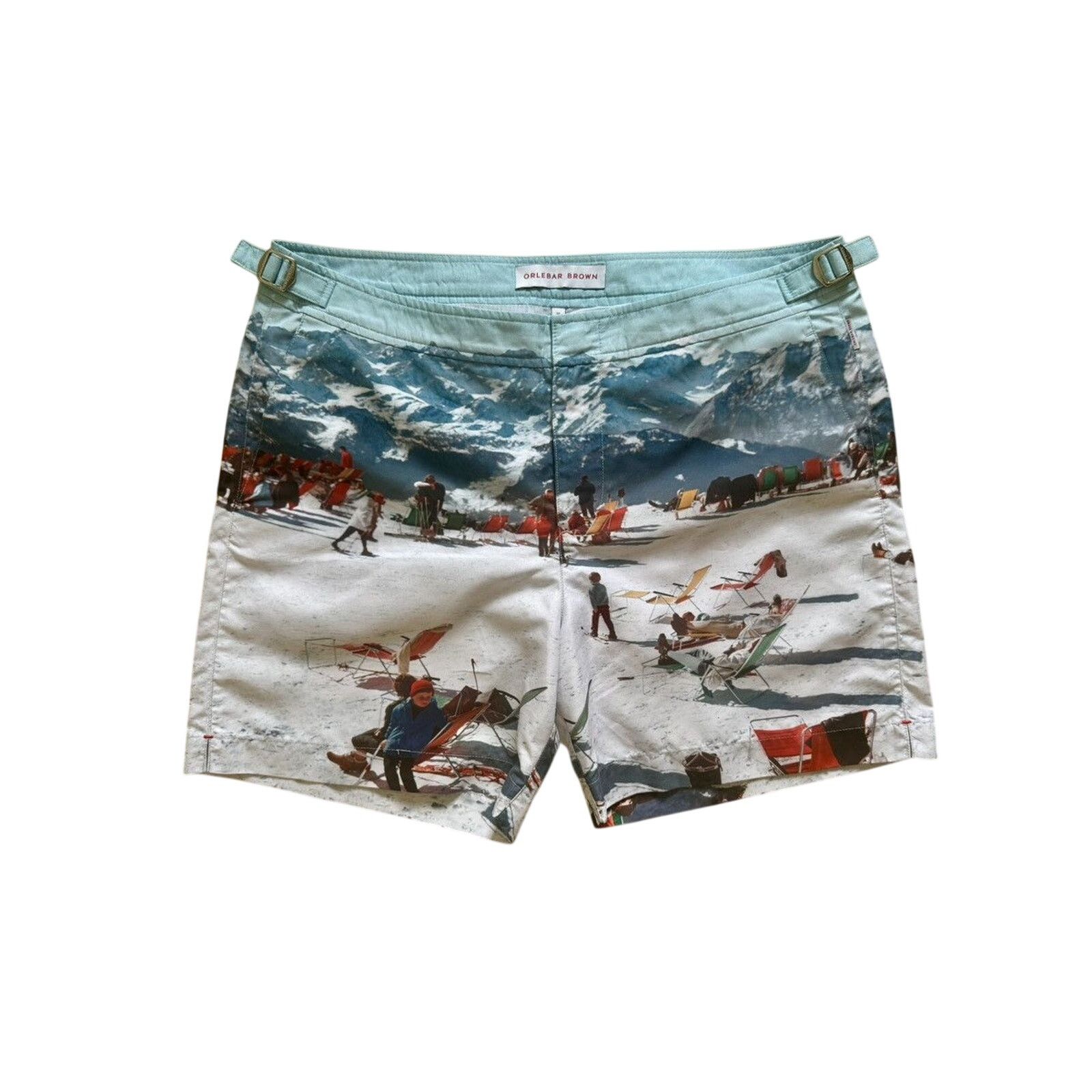 Orlebar Brown Bulldog Sun Swissed Photographic Swim Shorts