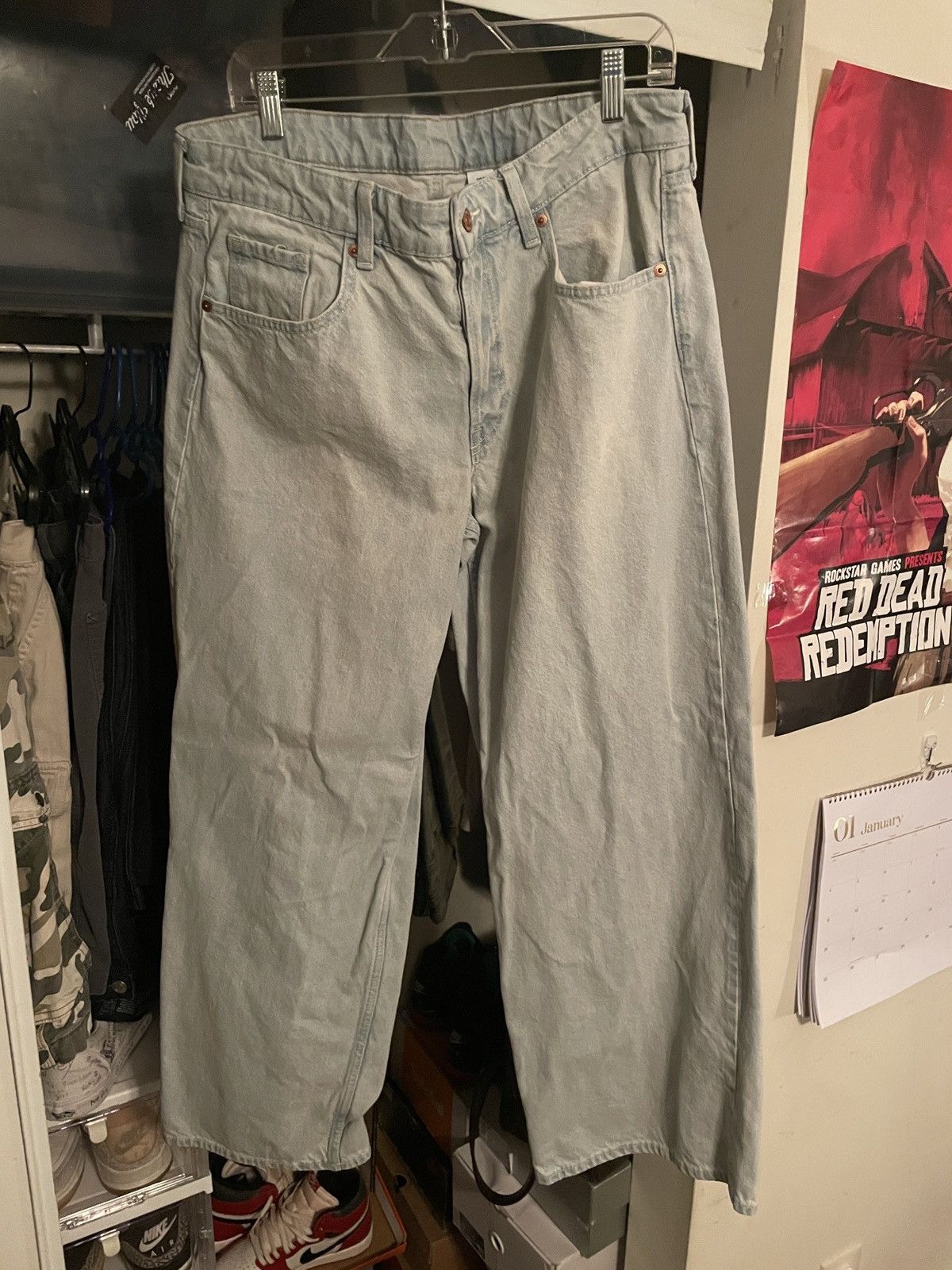 Other &Denim Light Wash Baggys Size US 34 / EU 50 - 1 Thumbnail